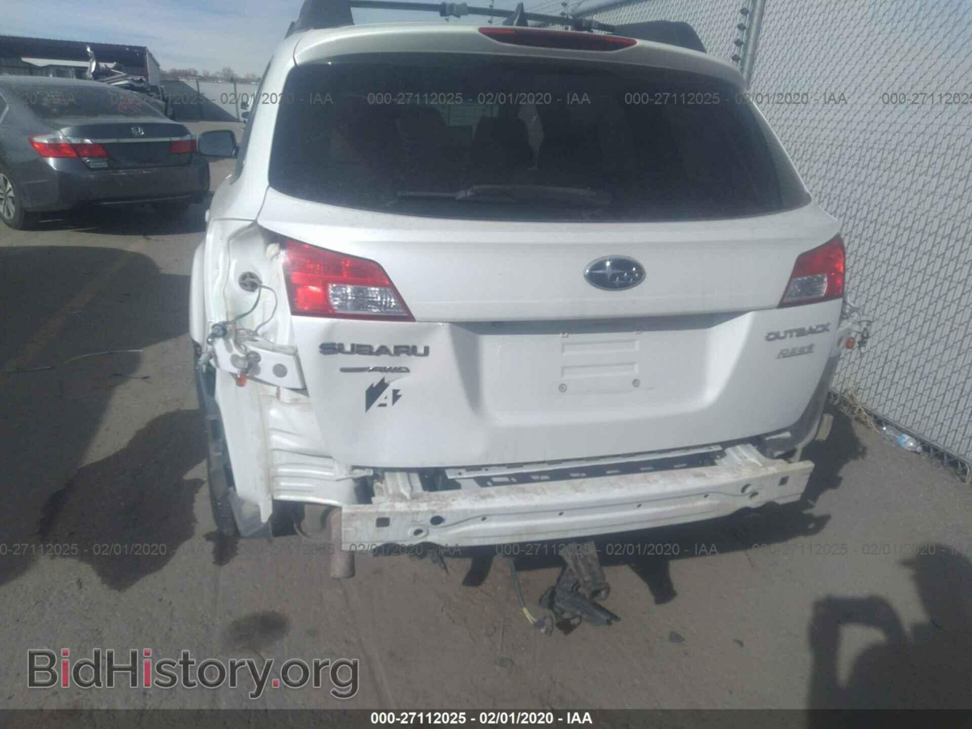 2012 SUBARU OUTBACK - VIN: 4S4BRBKCXC3245257 - Photo 6