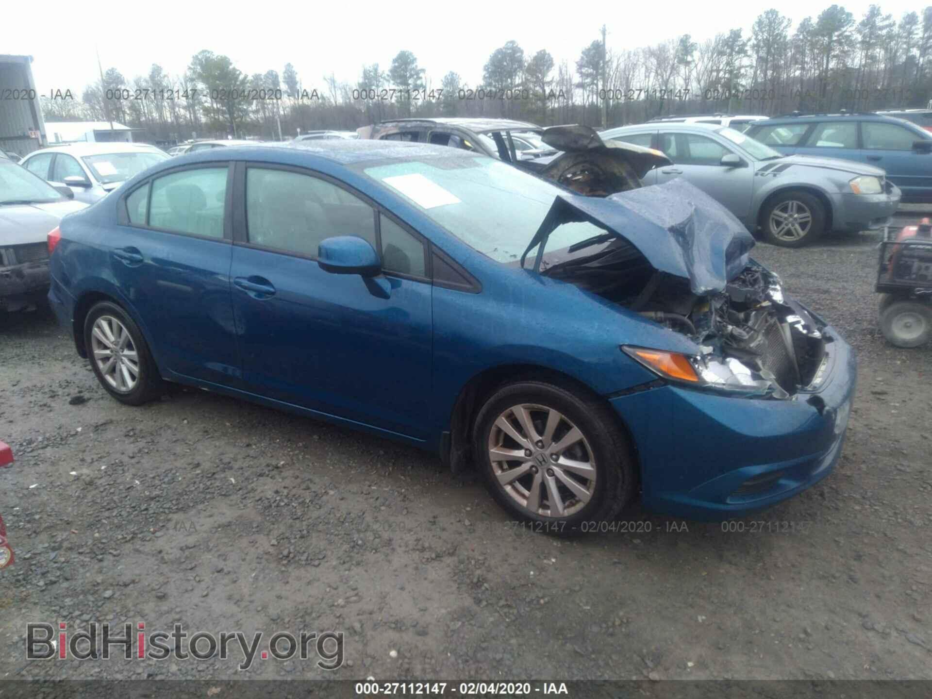 Фотография 2HGFB2F81CH582818 - HONDA CIVIC 2012