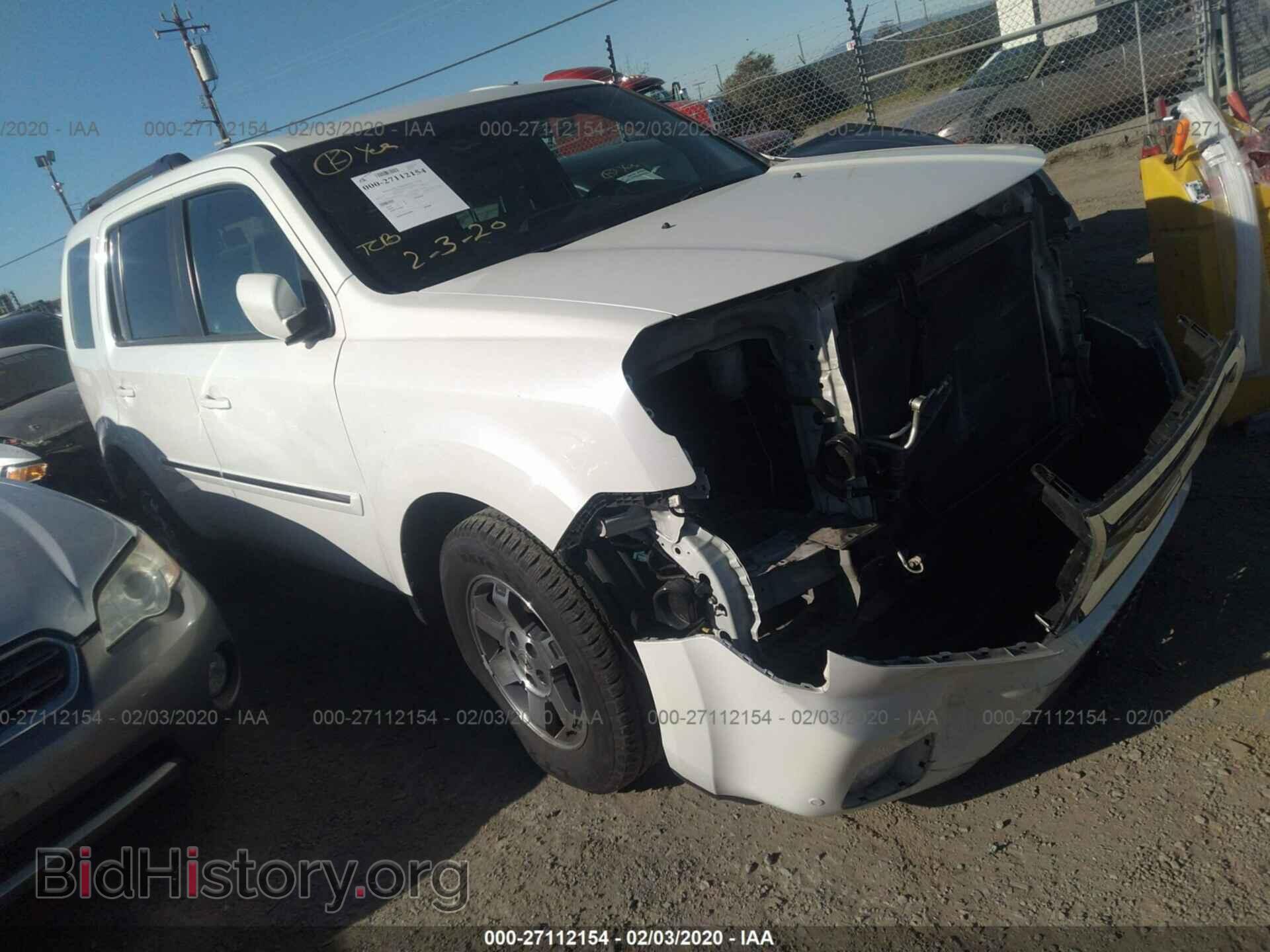 Фотография 5FNYF3H96BB018366 - HONDA PILOT 2011