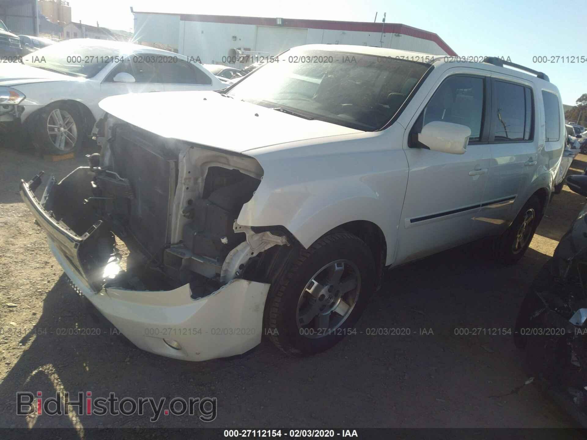 2011 HONDA PILOT - VIN: 5FNYF3H96BB018366 - Фото 2