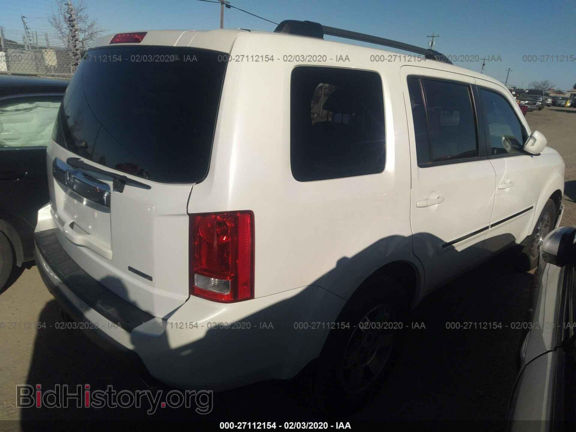 2011 HONDA PILOT - VIN: 5FNYF3H96BB018366 - Фото 4