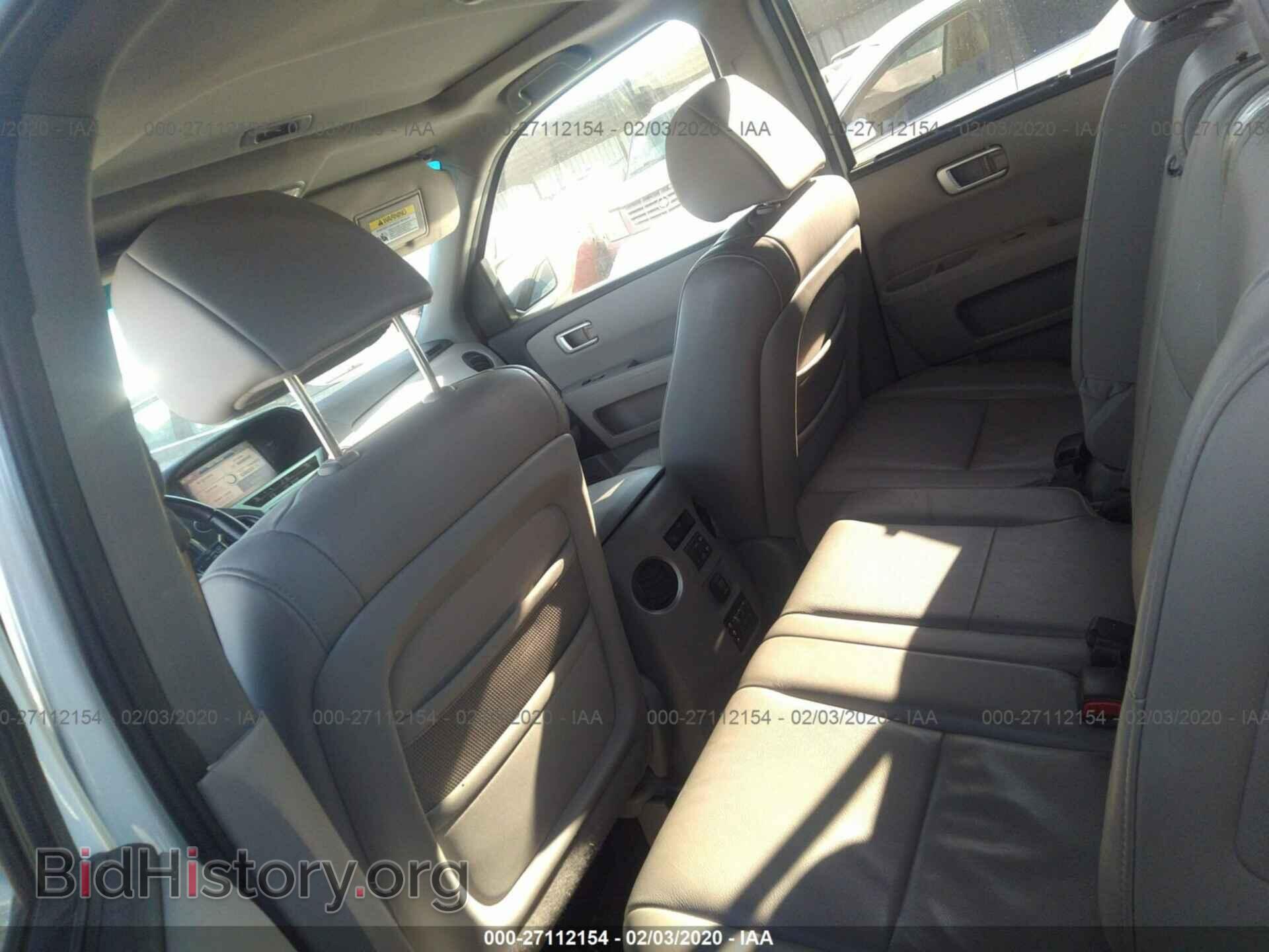 2011 HONDA PILOT - VIN: 5FNYF3H96BB018366 - Фото 8