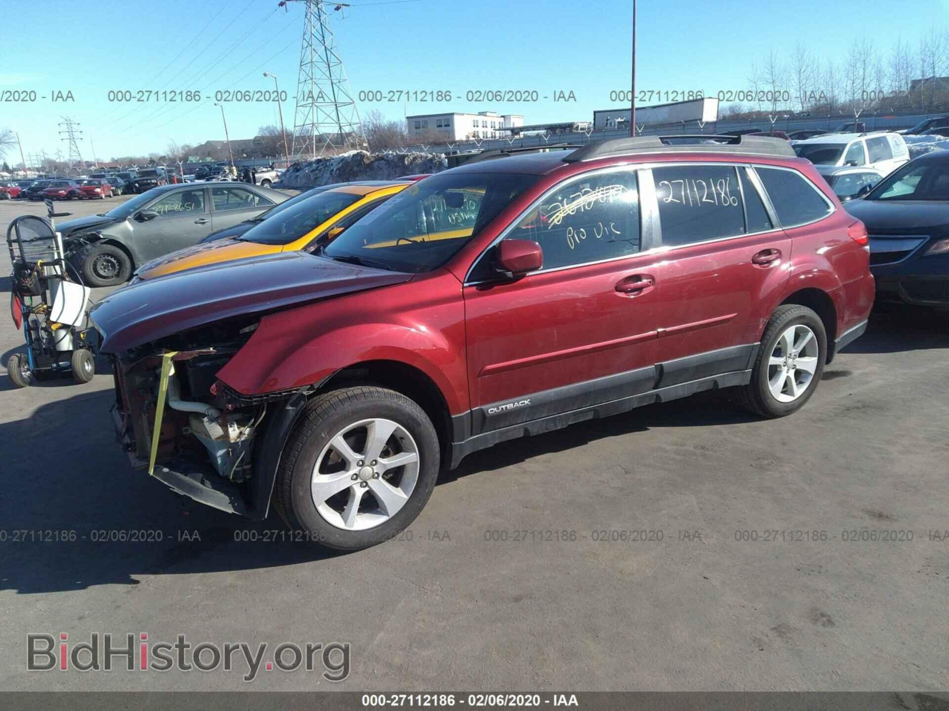 2014 SUBARU OUTBACK - VIN: 4S4BRBDC1E3285632 - Фото 2