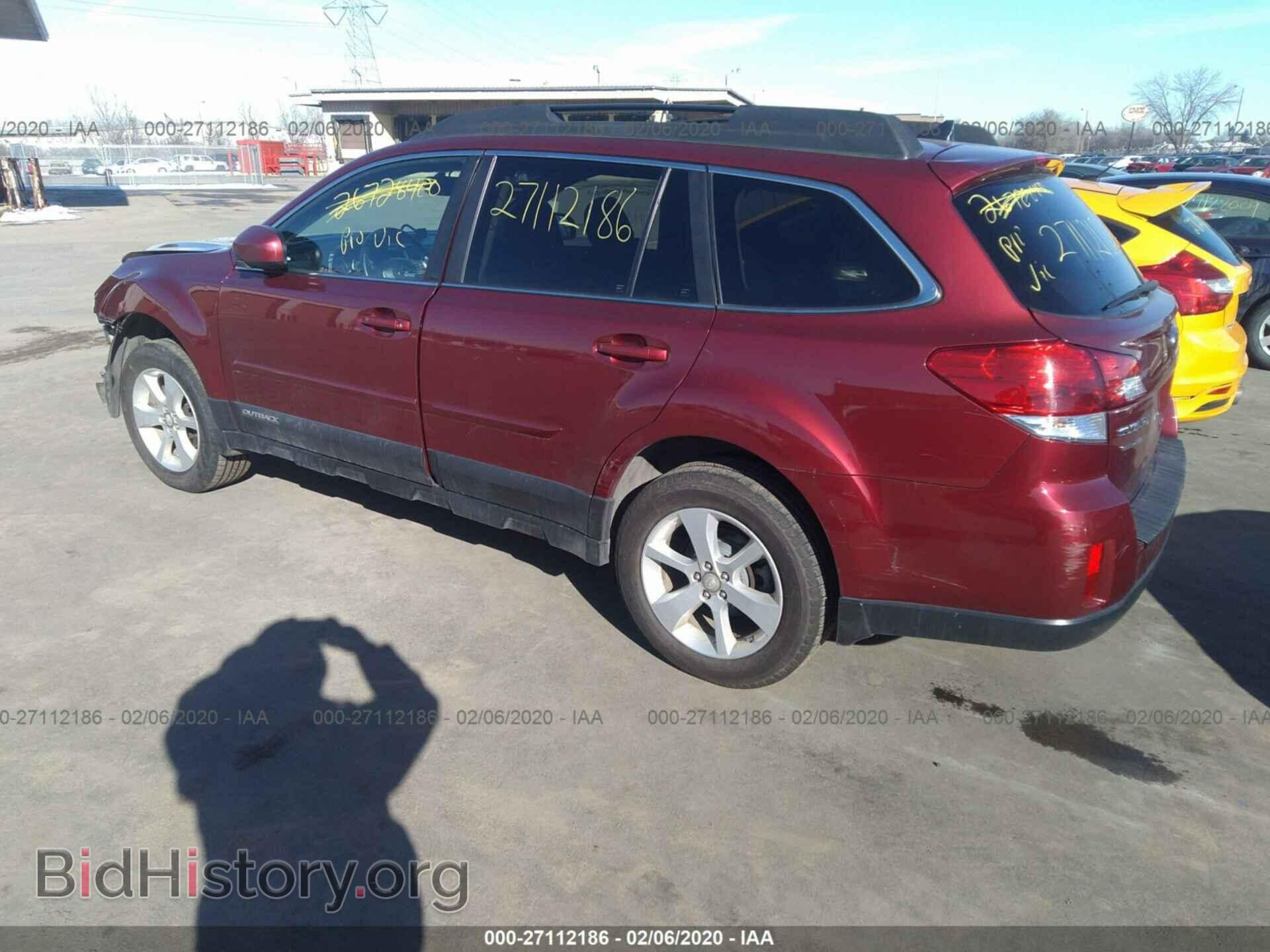 2014 SUBARU OUTBACK - VIN: 4S4BRBDC1E3285632 - Фото 3