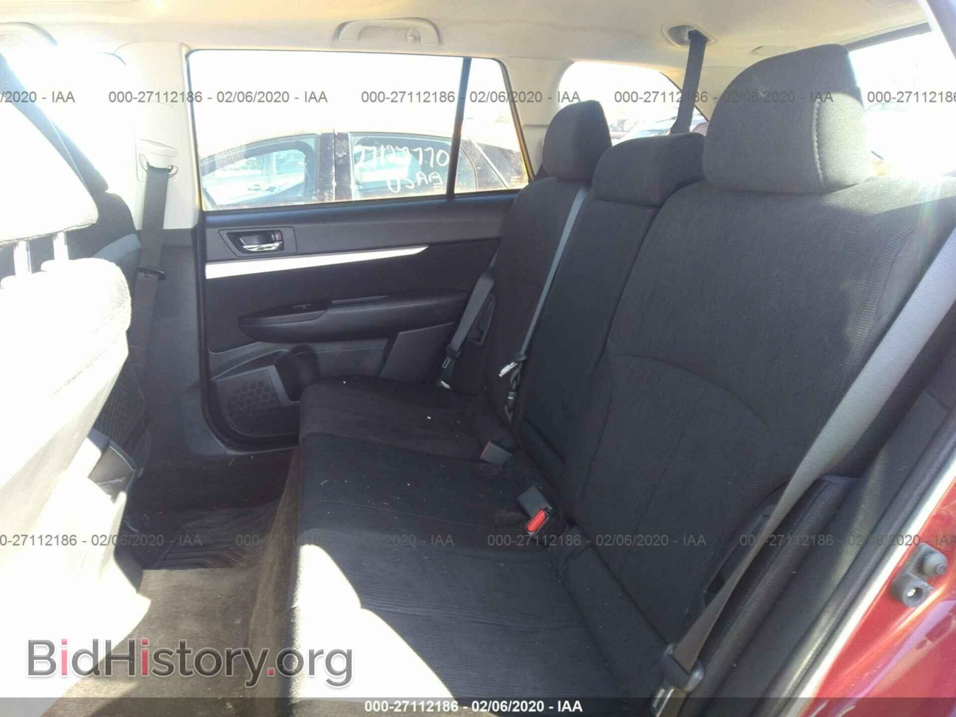 2014 SUBARU OUTBACK - VIN: 4S4BRBDC1E3285632 - Фото 8