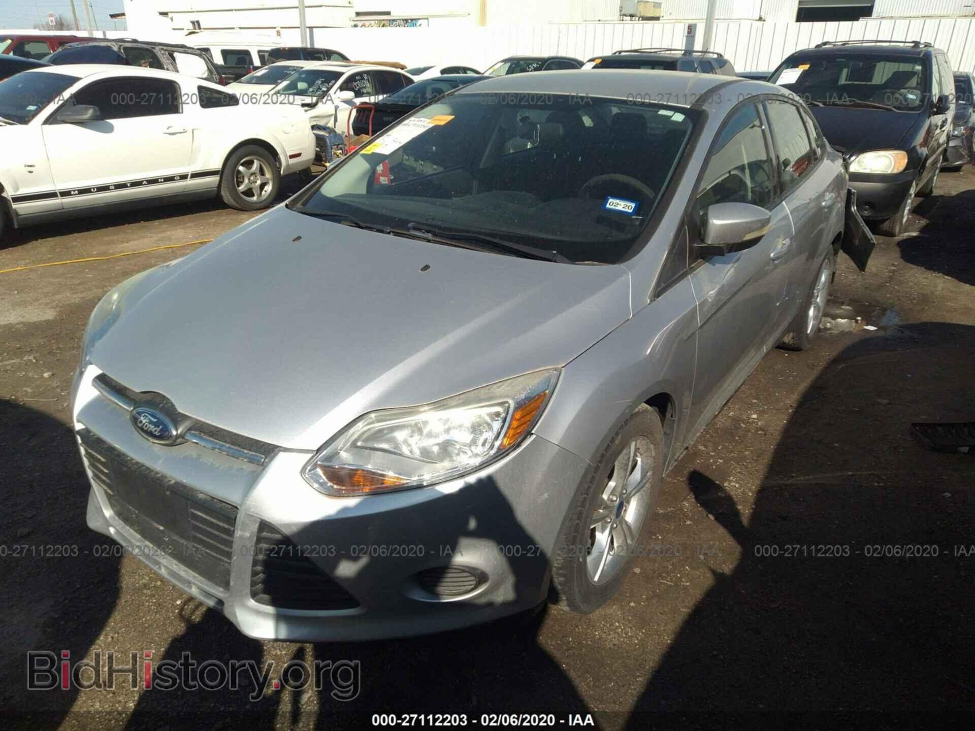 2013 FORD FOCUS - VIN: 1FADP3F21DL262496 - Фото 2