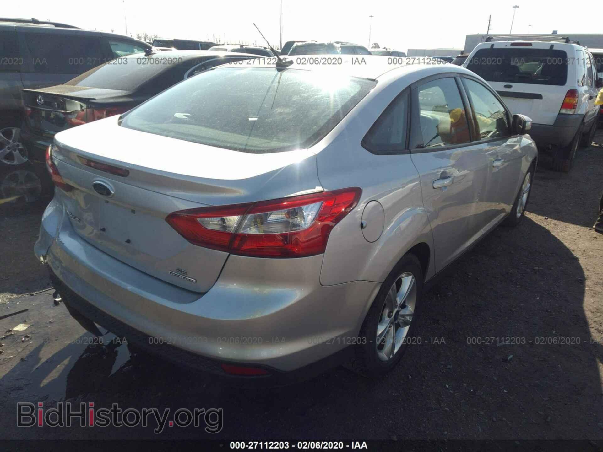 2013 FORD FOCUS - VIN: 1FADP3F21DL262496 - Фото 4