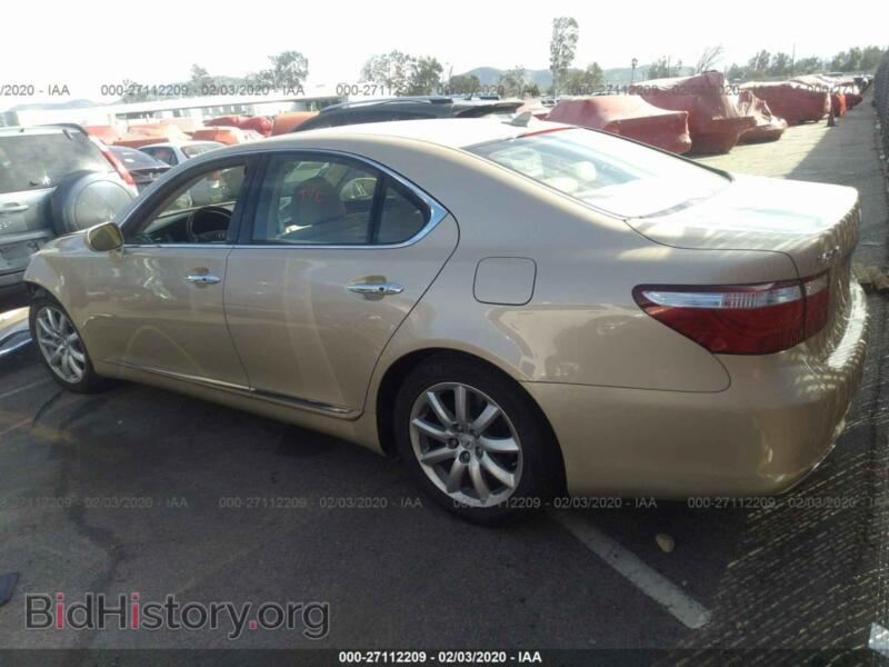 2007 Lexus LS (VIN JTHBL46F275013086) — photo 3 of 11