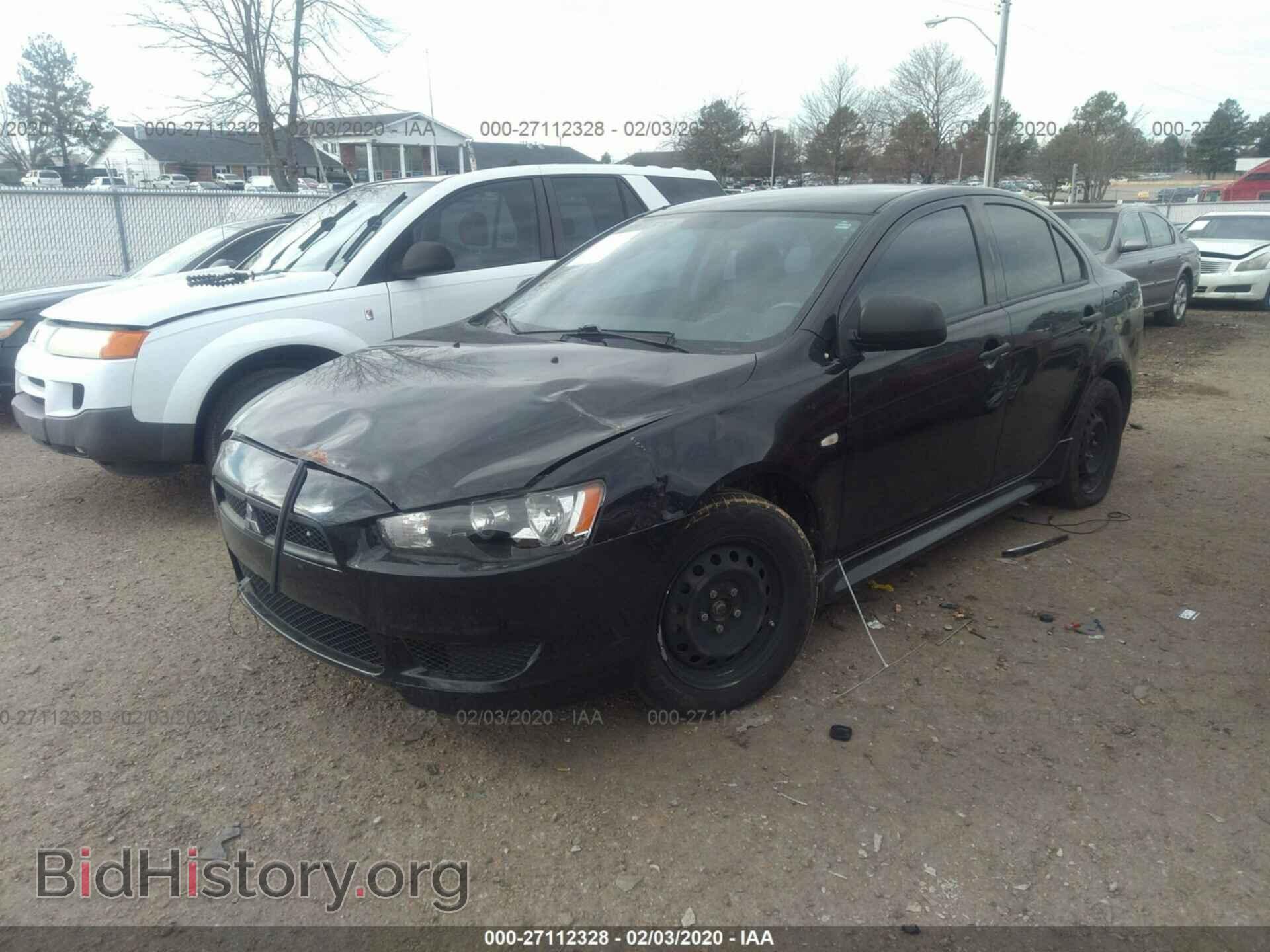 2012 MITSUBISHI LANCER - VIN: JA32U1FU5CU015859 - Фото 2