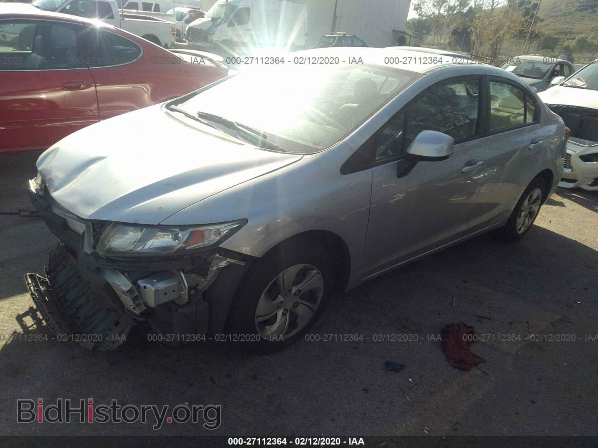 2013 HONDA CIVIC - VIN: 19XFB2F52DE253711 - Photo 2