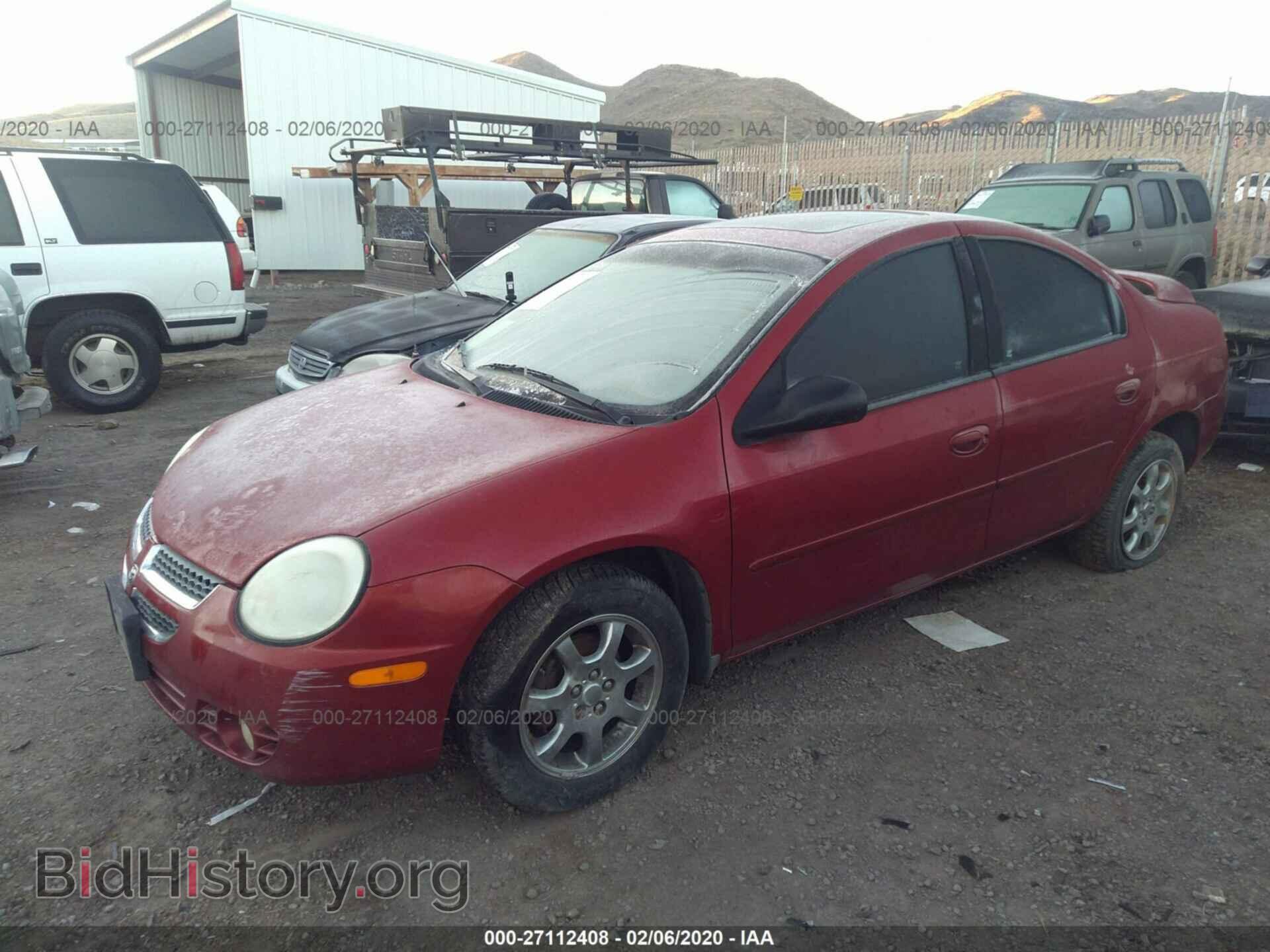 2005 DODGE NEON - VIN: 1B3AS56C35D233997 - Фото 2