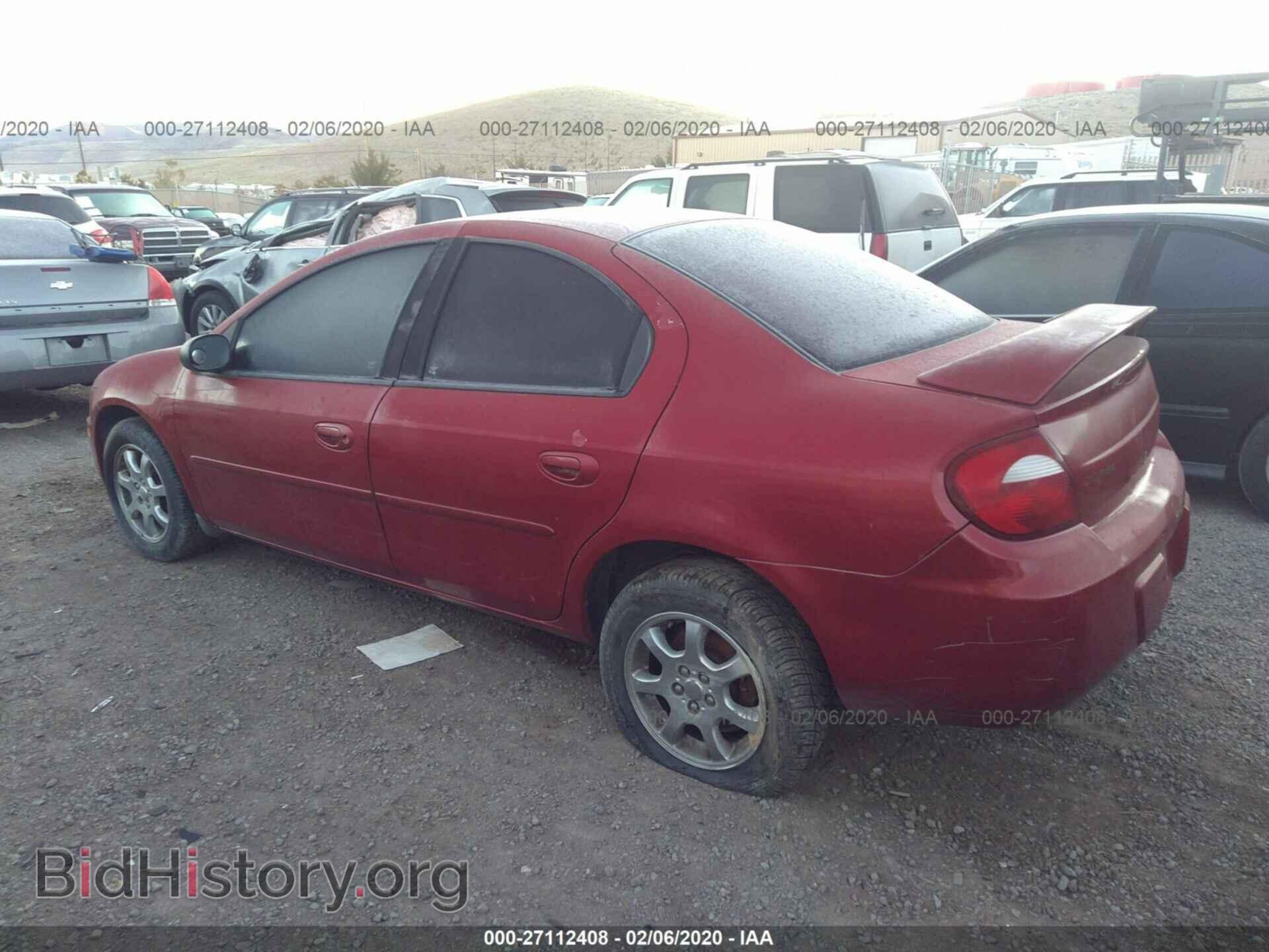 2005 DODGE NEON - VIN: 1B3AS56C35D233997 - Фото 3