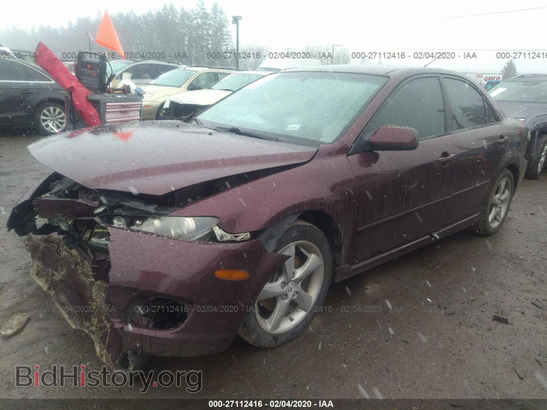 2008 MAZDA 6 - VIN: 1YVHP80C785M45562 - Фото 2