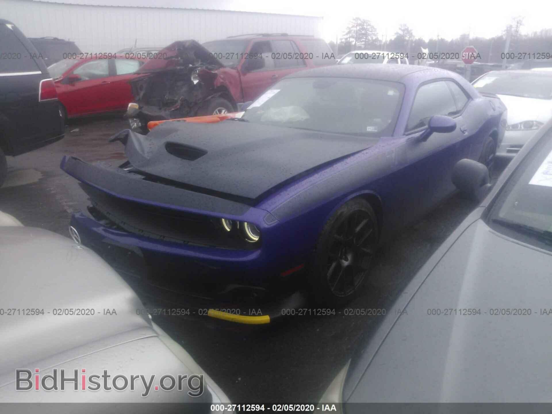 2019 DODGE CHALLENGER - VIN: 2C3CDZBT5KH502096 - Фото 2