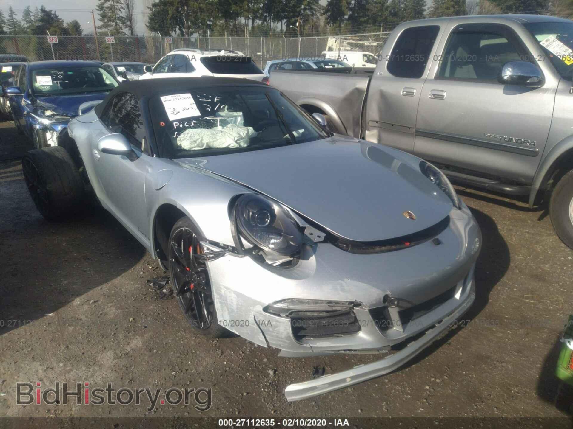 Photo WP0CB2A91ES155488 - PORSCHE 911 2014