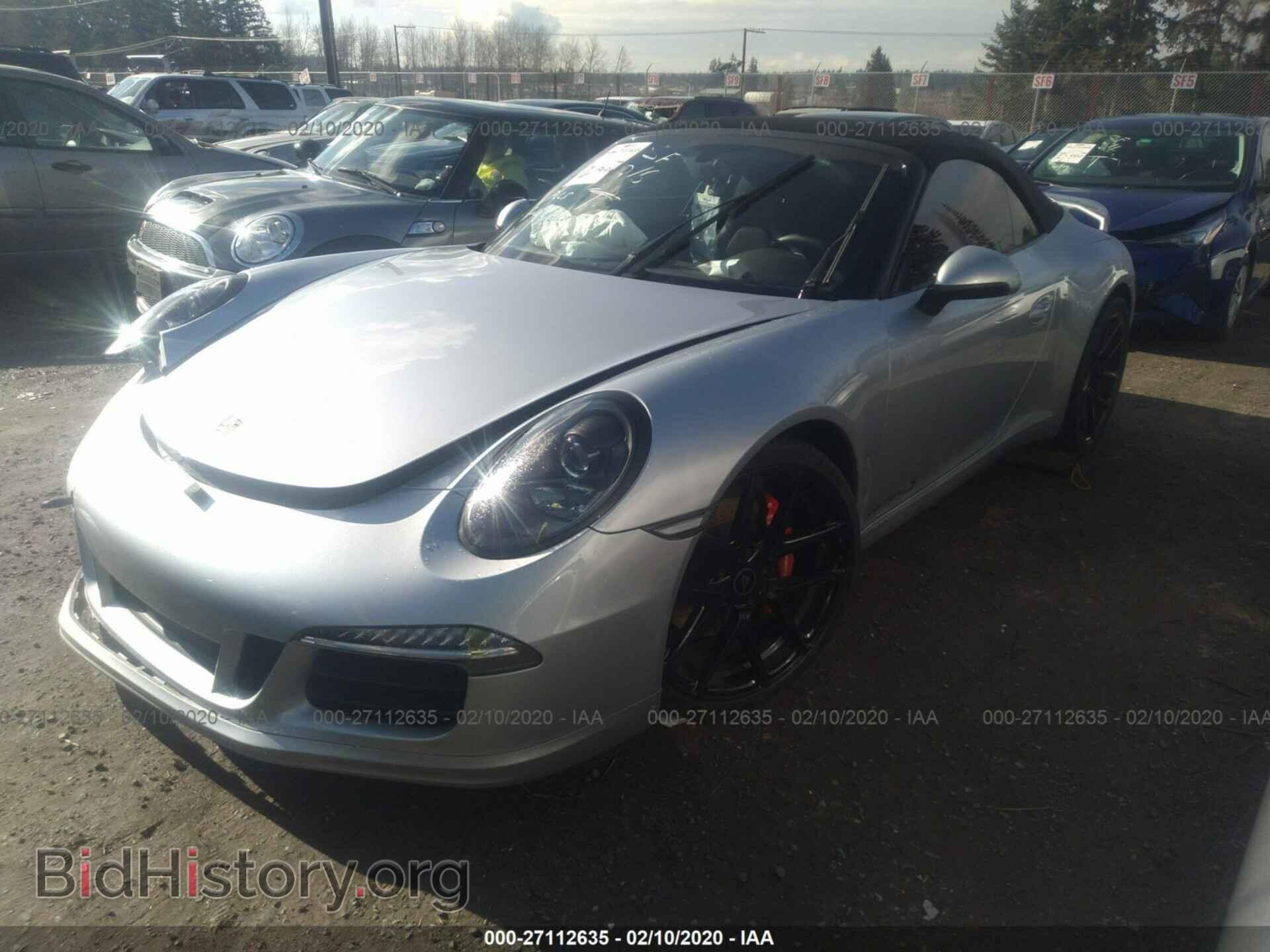 2014 PORSCHE 911 - VIN: WP0CB2A91ES155488 - Фото 2