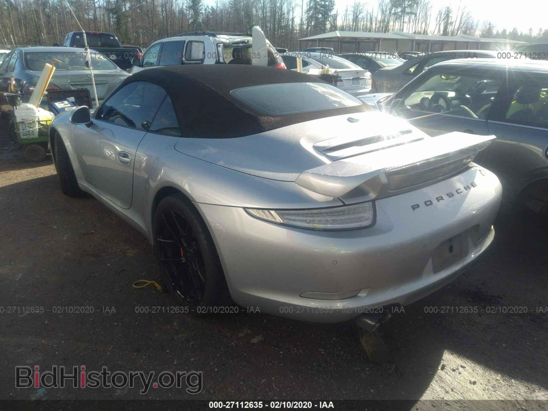 2014 PORSCHE 911 - VIN: WP0CB2A91ES155488 - Фото 3