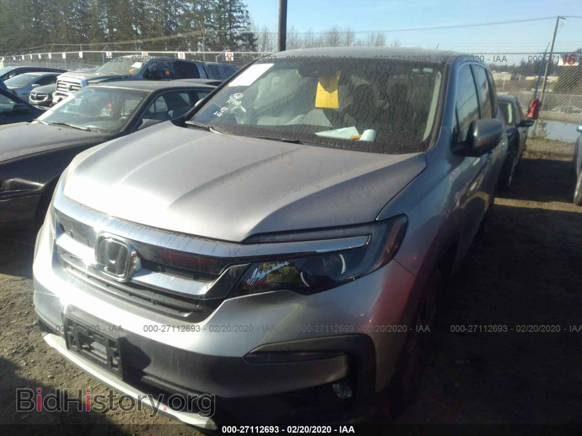 2019 HONDA PILOT - VIN: 5FNYF6H52KB100304 - Фото 2