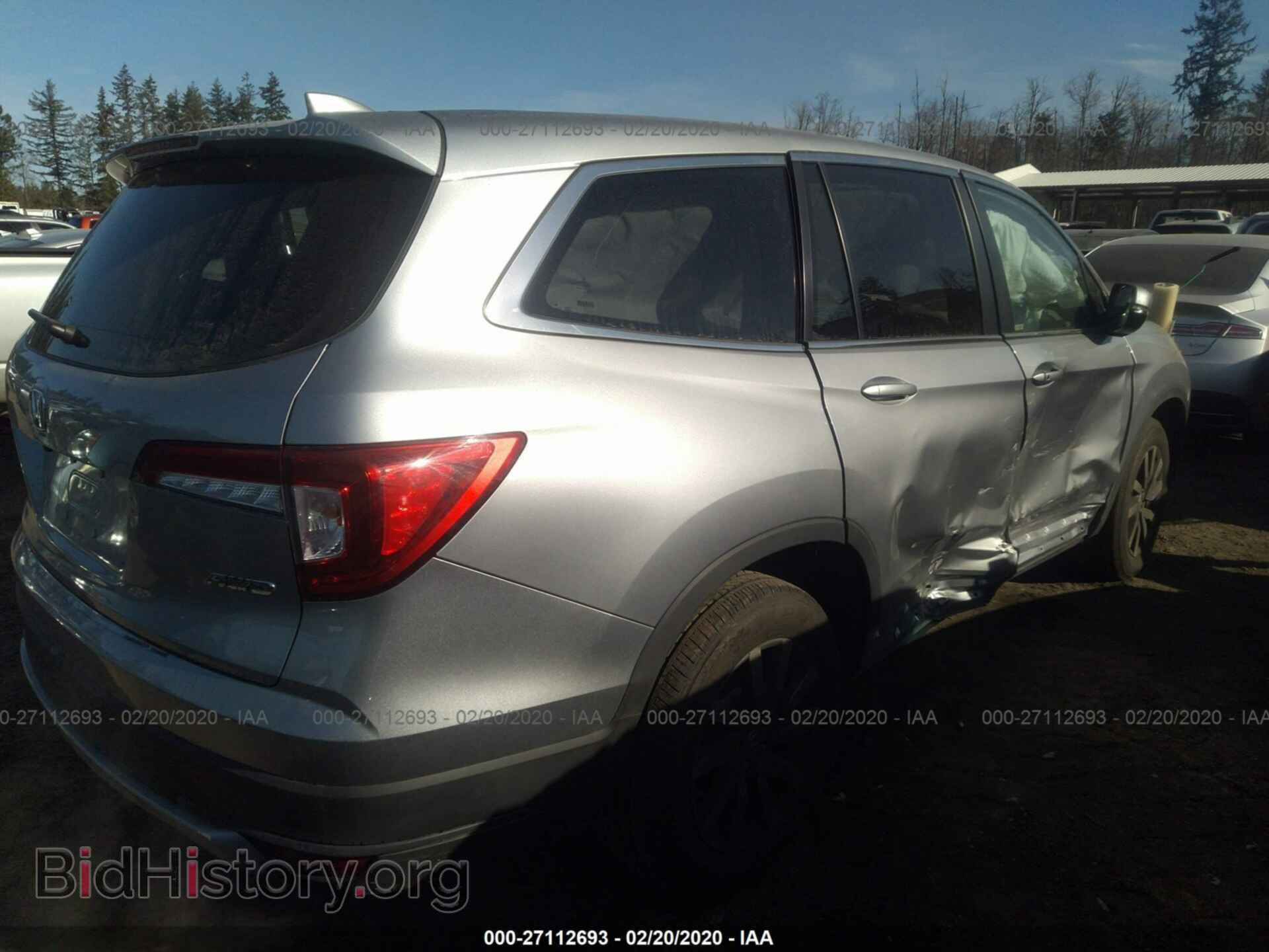 2019 HONDA PILOT - VIN: 5FNYF6H52KB100304 - Фото 4