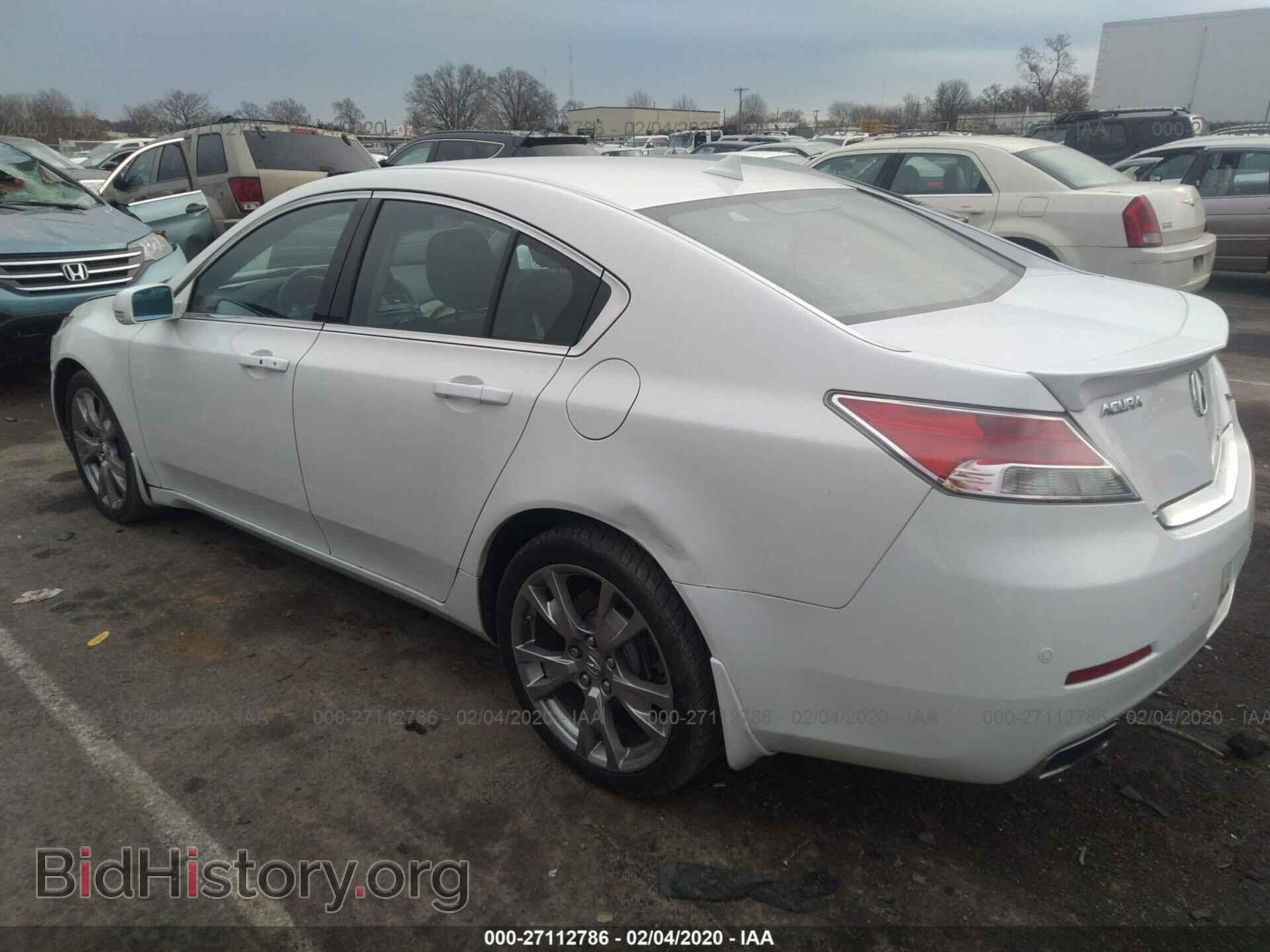 2012 ACURA TL - VIN: 19UUA9F72CA008799 - Фото 3