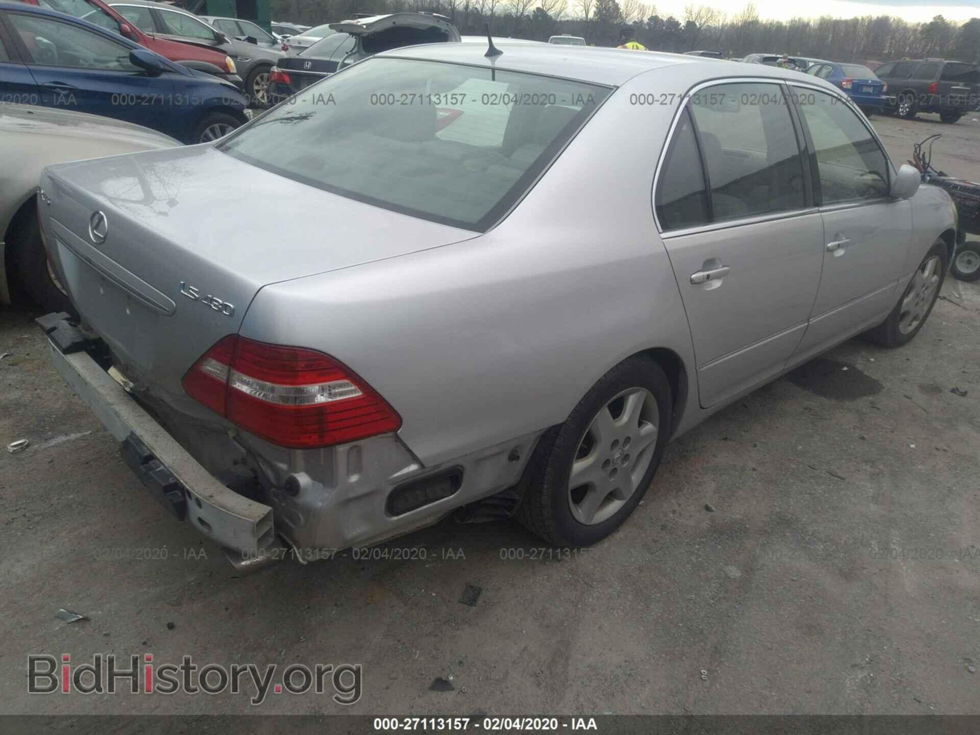 2006 LEXUS LS - VIN: JTHBN36F365039490 - Фото 4