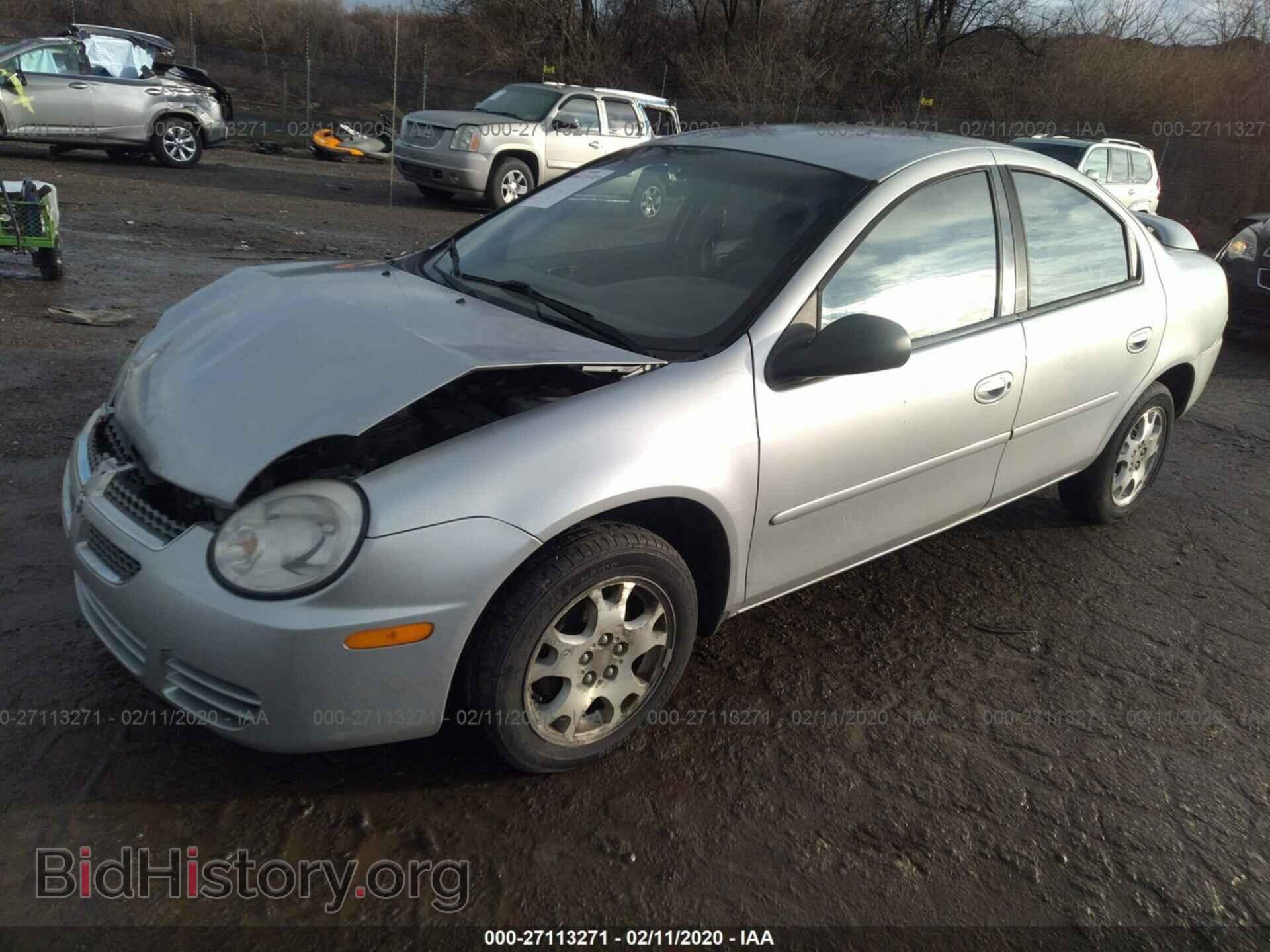 2005 DODGE NEON - VIN: 1B3ES56C05D250399 - Фото 2