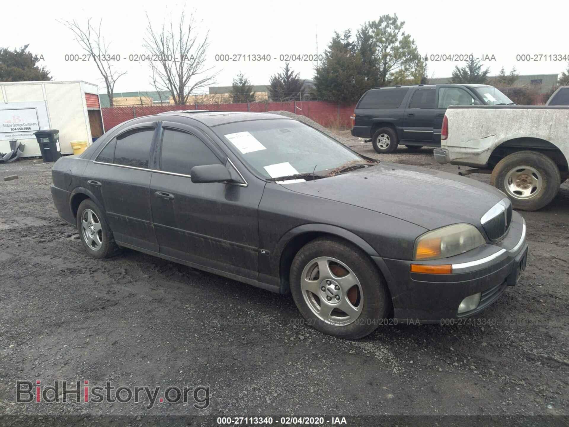 Фотография 1LNHM87A81Y716552 - LINCOLN LS 2001
