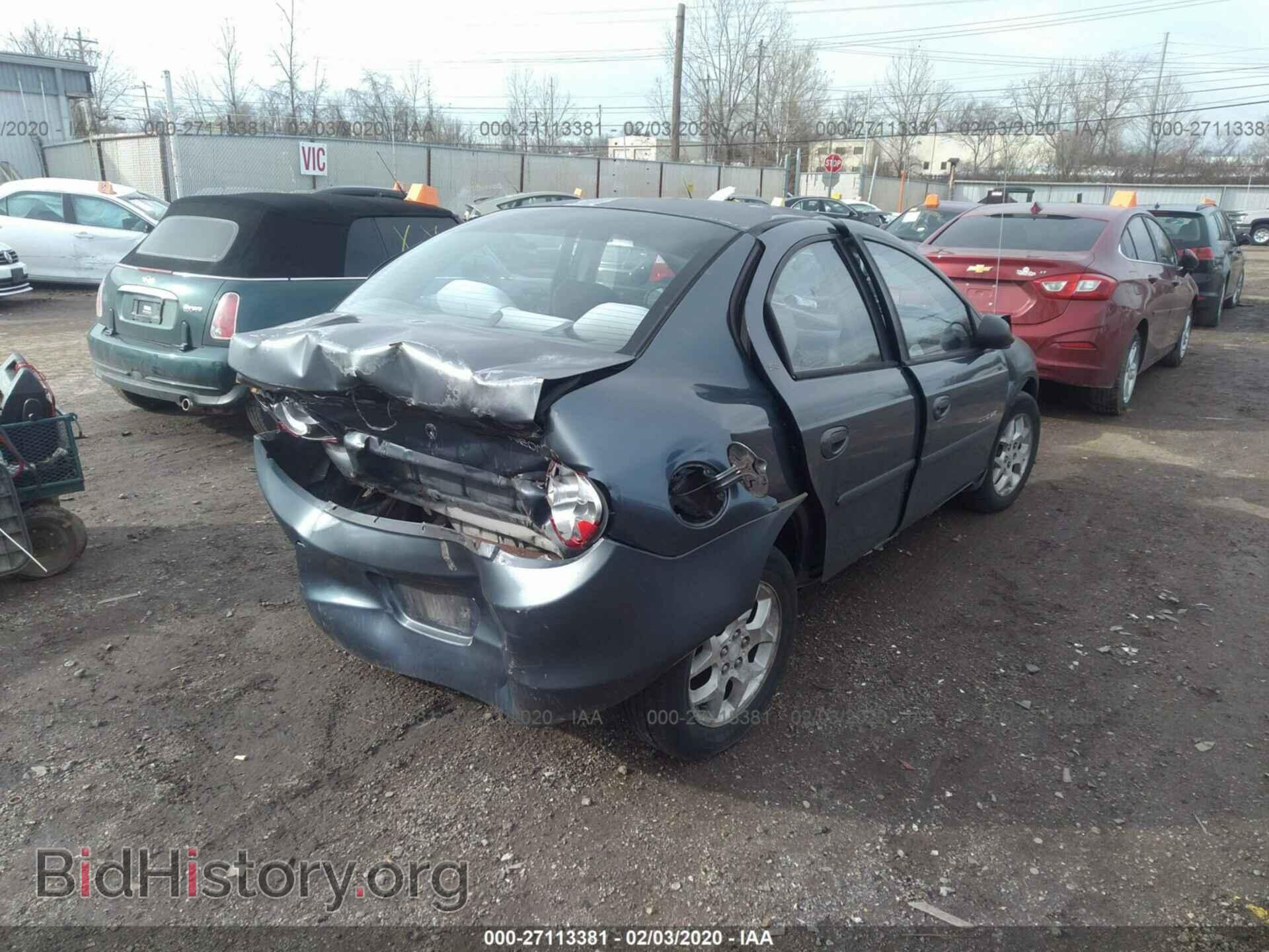 2001 DODGE NEON - VIN: 1B3ES46C21D298118 - Фото 4