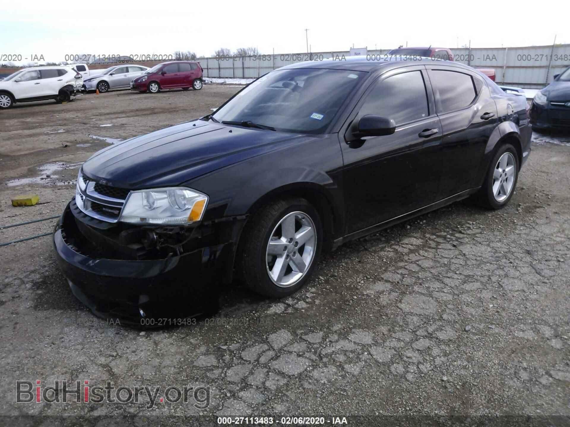 2012 DODGE AVENGER - VIN: 1C3CDZEG5CN329655 - Фото 2