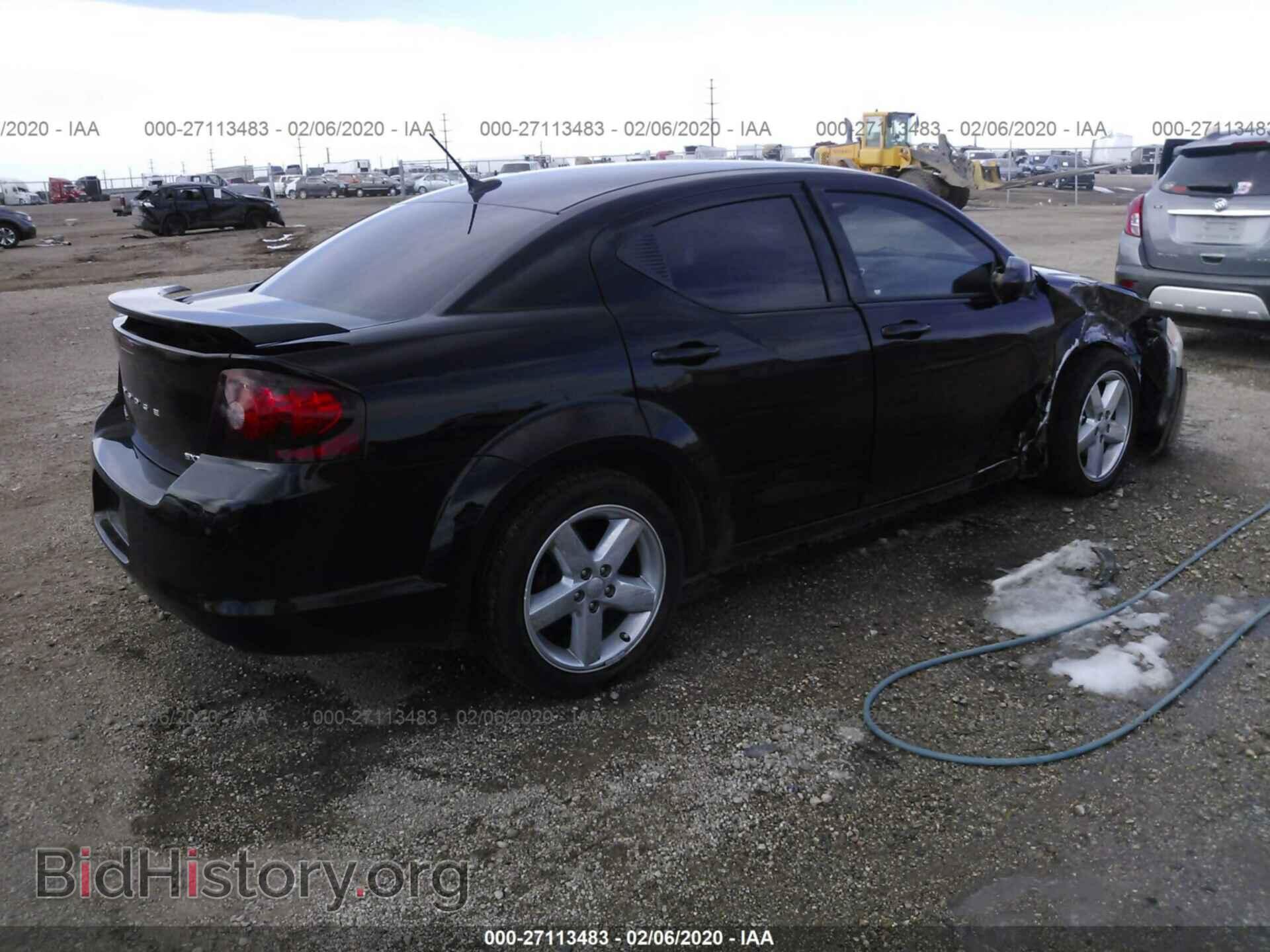 2012 DODGE AVENGER - VIN: 1C3CDZEG5CN329655 - Фото 4