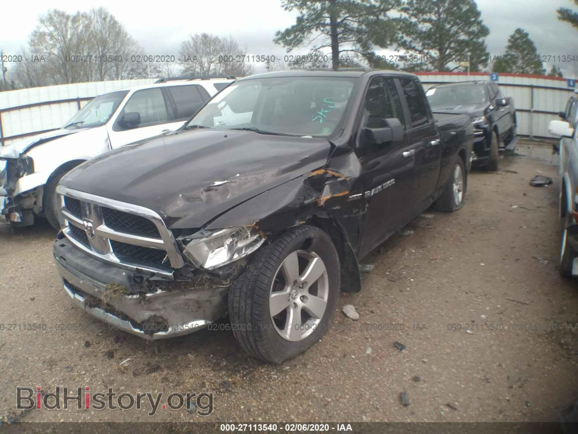 2011 DODGE RAM 1500 - VIN: 1D7RV1GT4BS559210 - Фото 2
