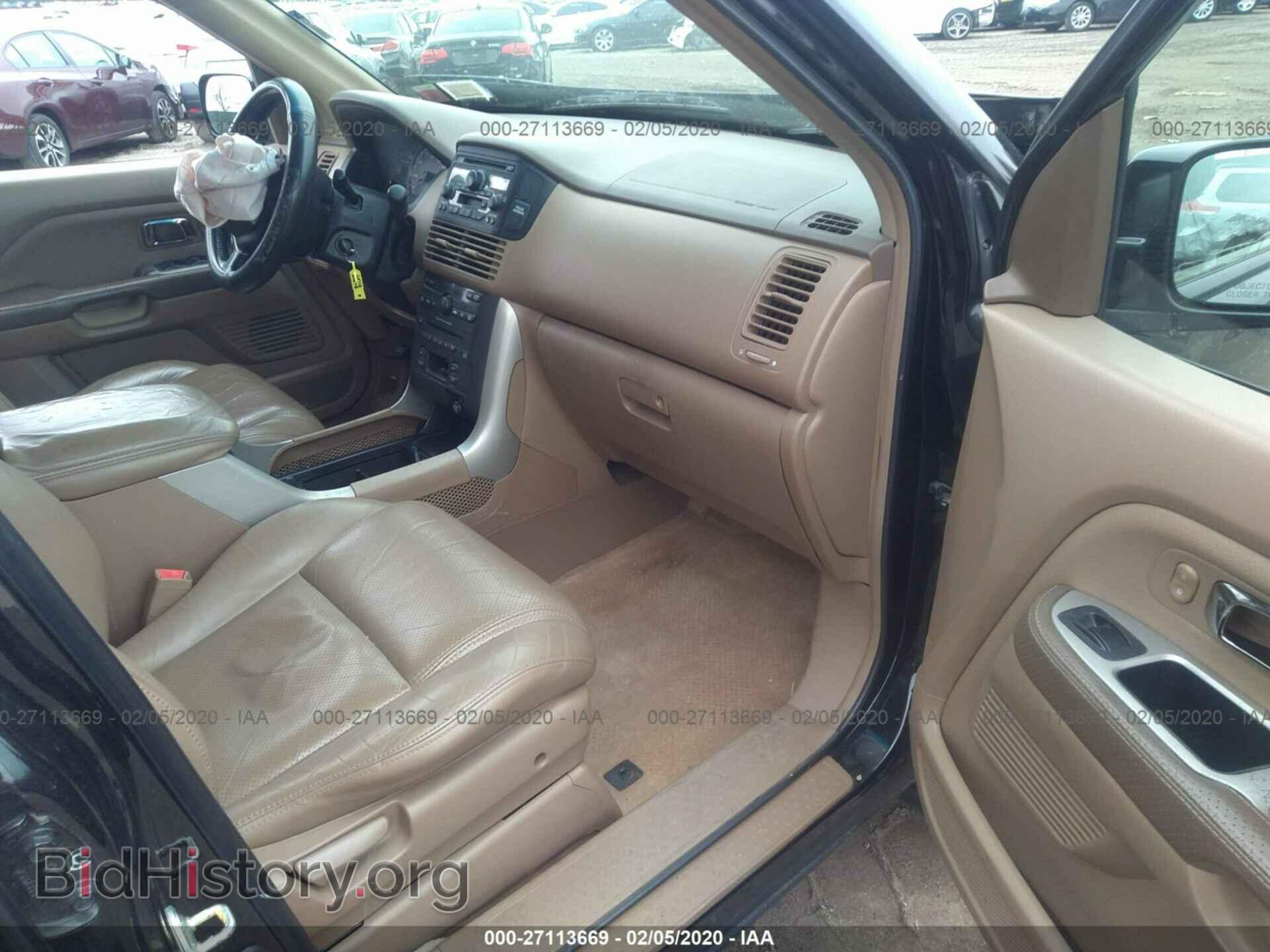 2005 HONDA PILOT - VIN: 5FNYF18585B036700 - Фото 5