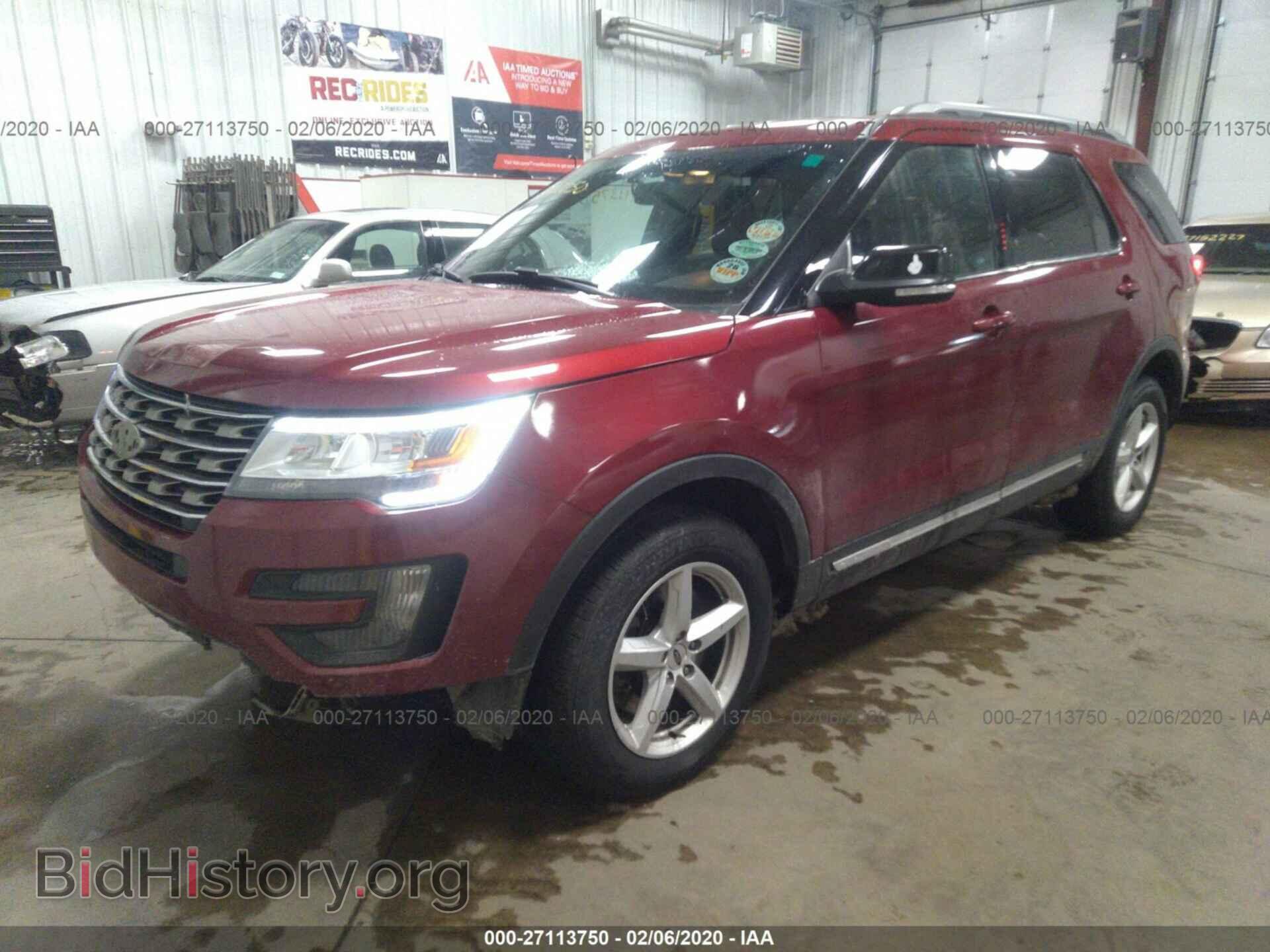 2016 FORD EXPLORER - VIN: 1FM5K8D87GGB05906 - Фото 2