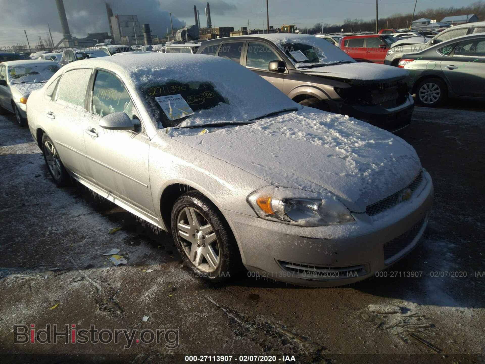 Фотография 2G1WG5E3XC1255570 - CHEVROLET IMPALA 2012
