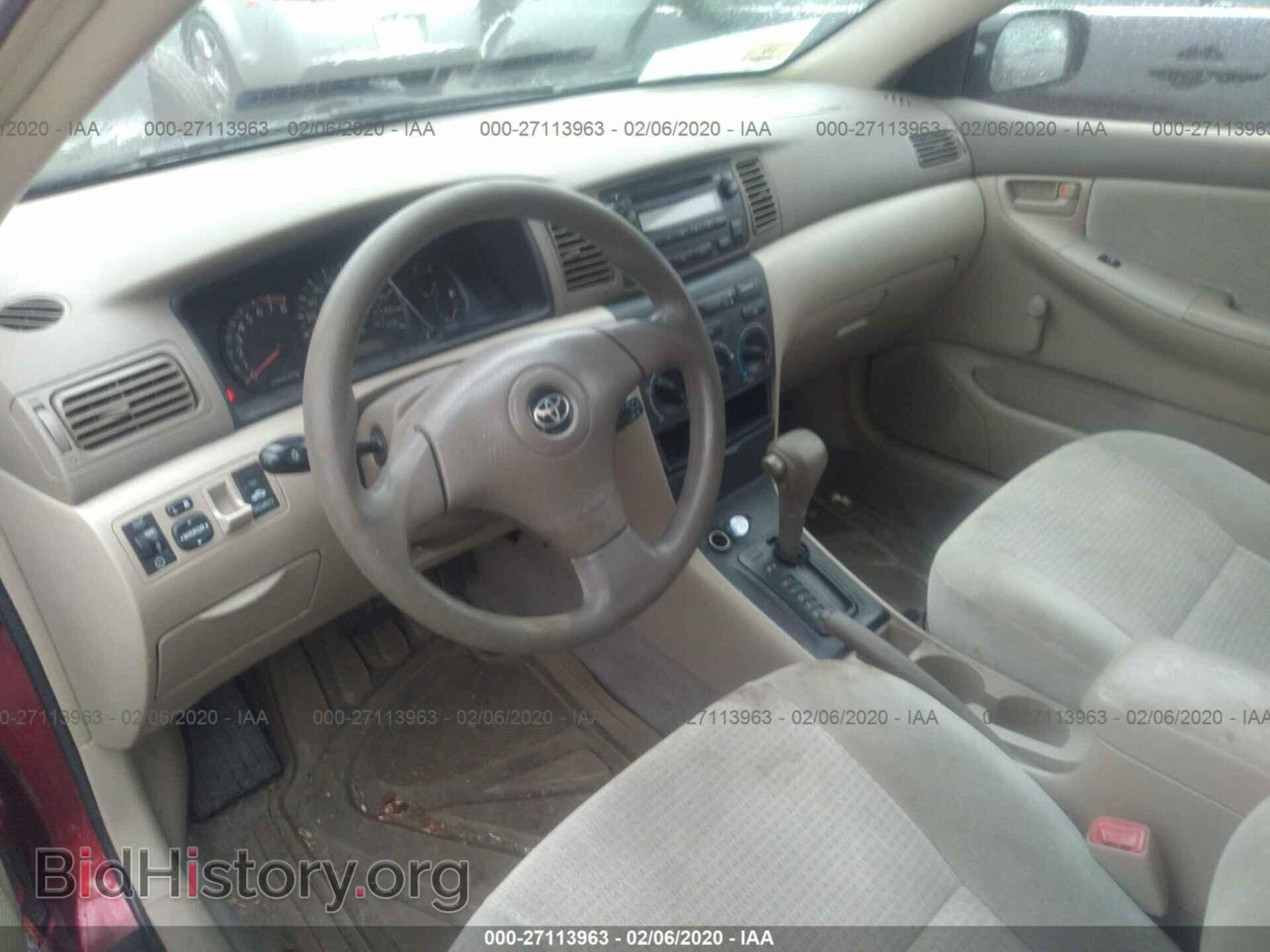 2005 TOYOTA COROLLA - VIN: 2T1BR32E35C449744 - Фото 5