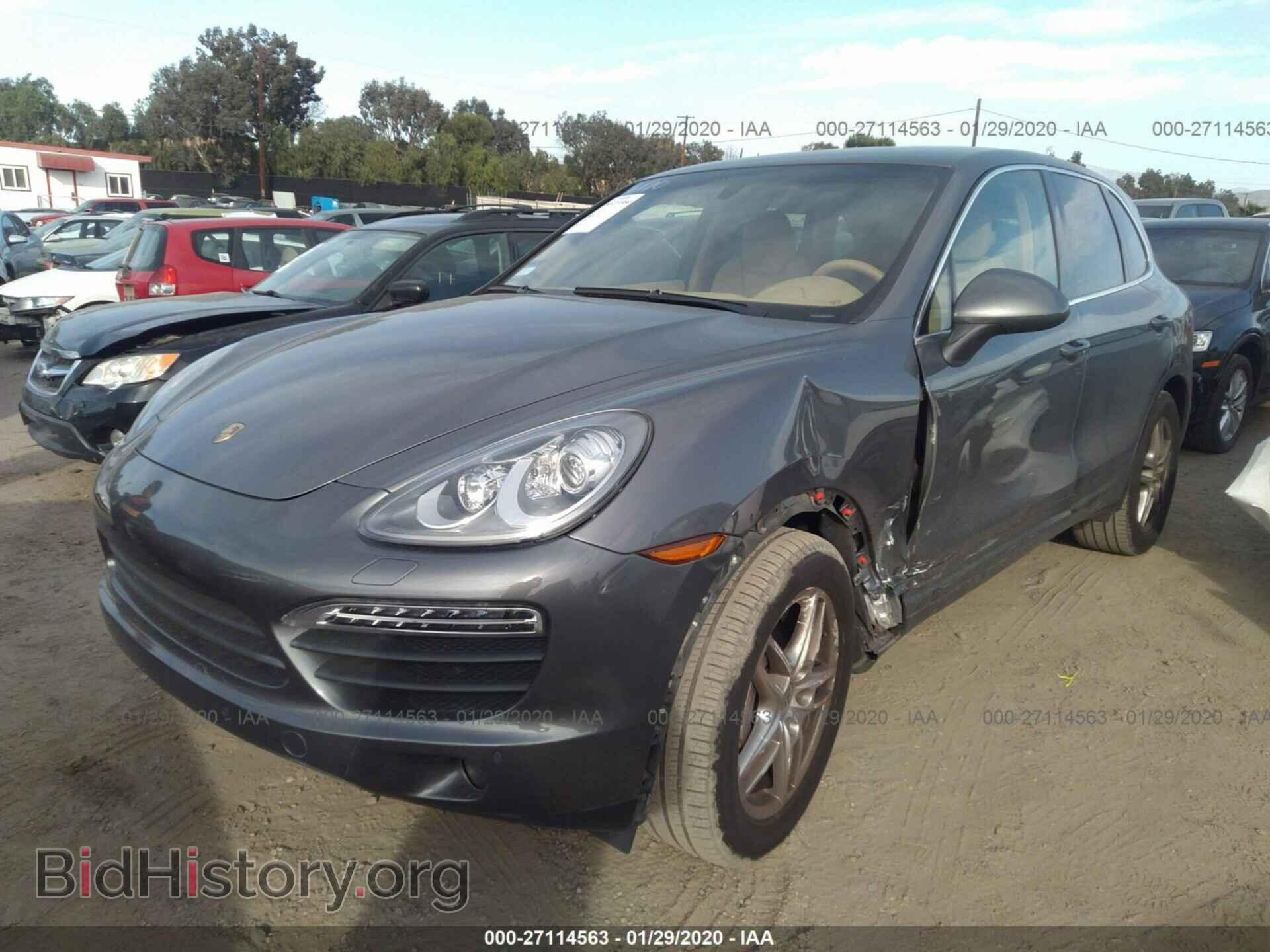 2012 PORSCHE CAYENNE - VIN: WP1AB2A26CLA40322 - Фото 2