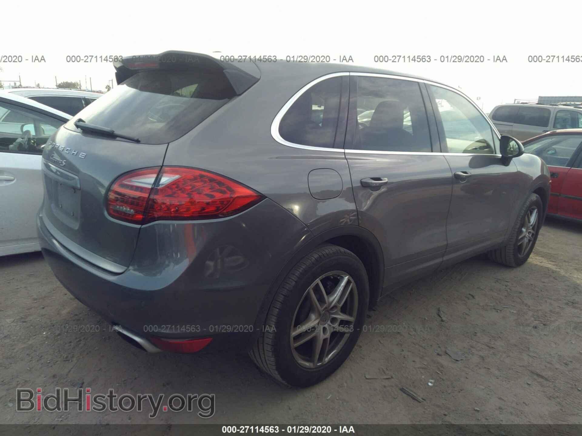 2012 PORSCHE CAYENNE - VIN: WP1AB2A26CLA40322 - Фото 4