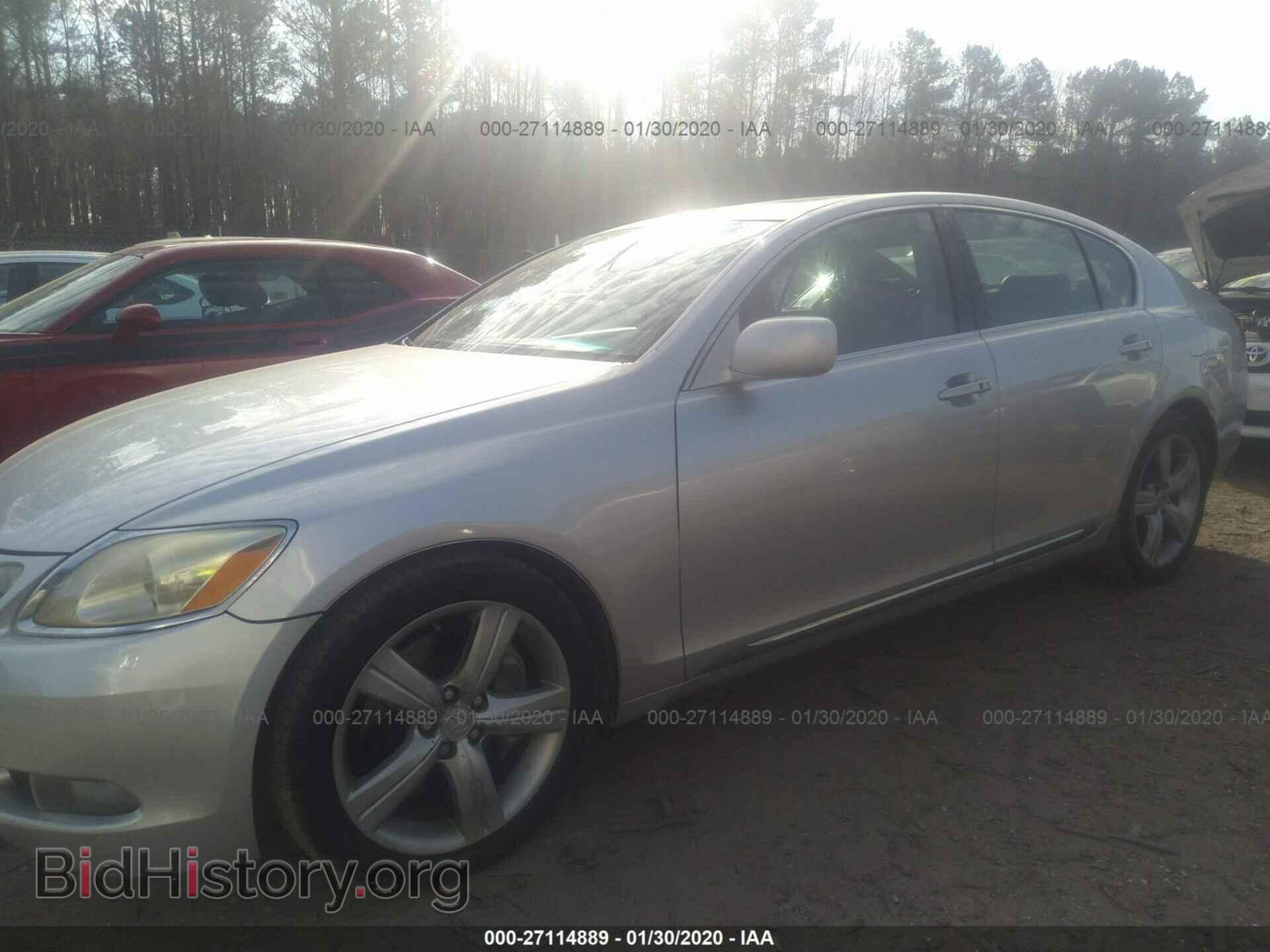 2007 LEXUS GS - VIN: JTHBE96S970019596 - Фото 2