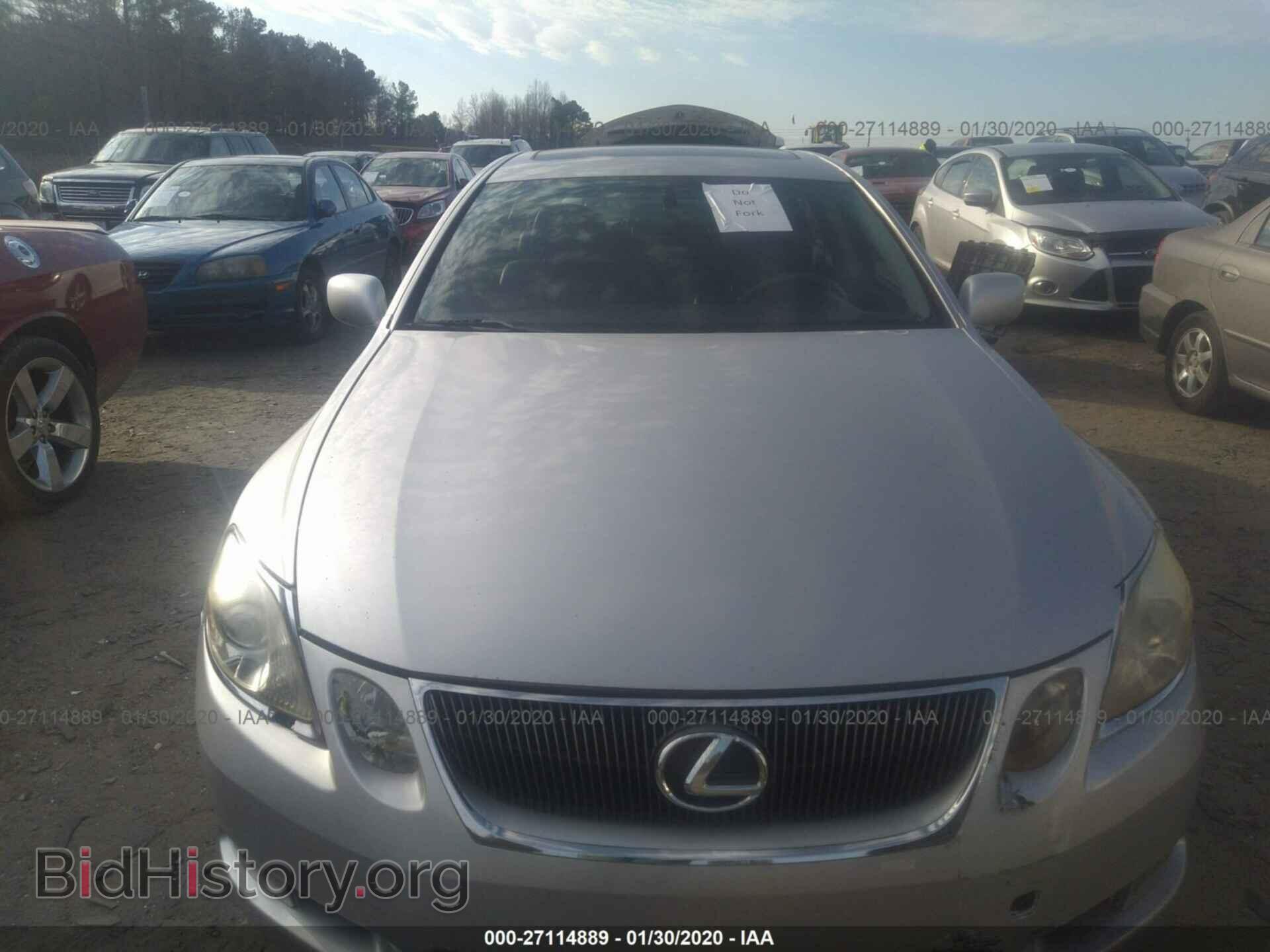 2007 LEXUS GS - VIN: JTHBE96S970019596 - Фото 6