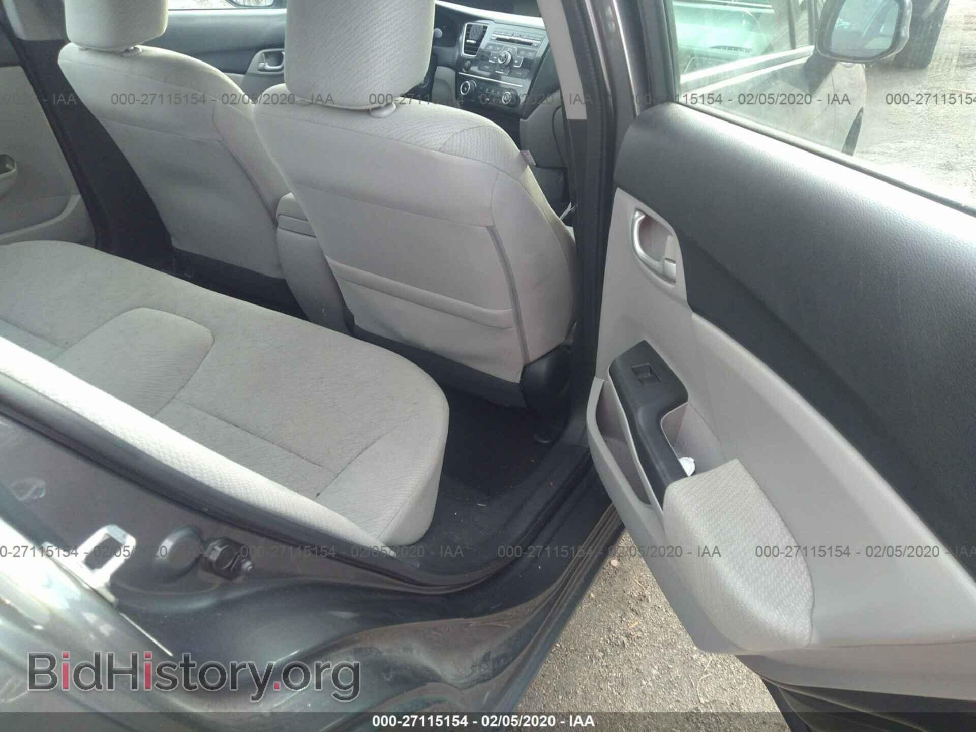 2013 HONDA CIVIC - VIN: 2HGFB2F55DH565964 - Фото 8
