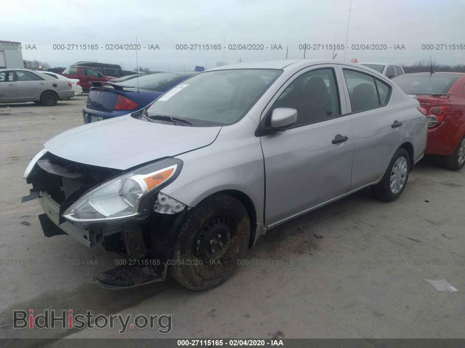 2019 NISSAN VERSA - VIN: 3N1CN7AP1KL830210 - Фото 2