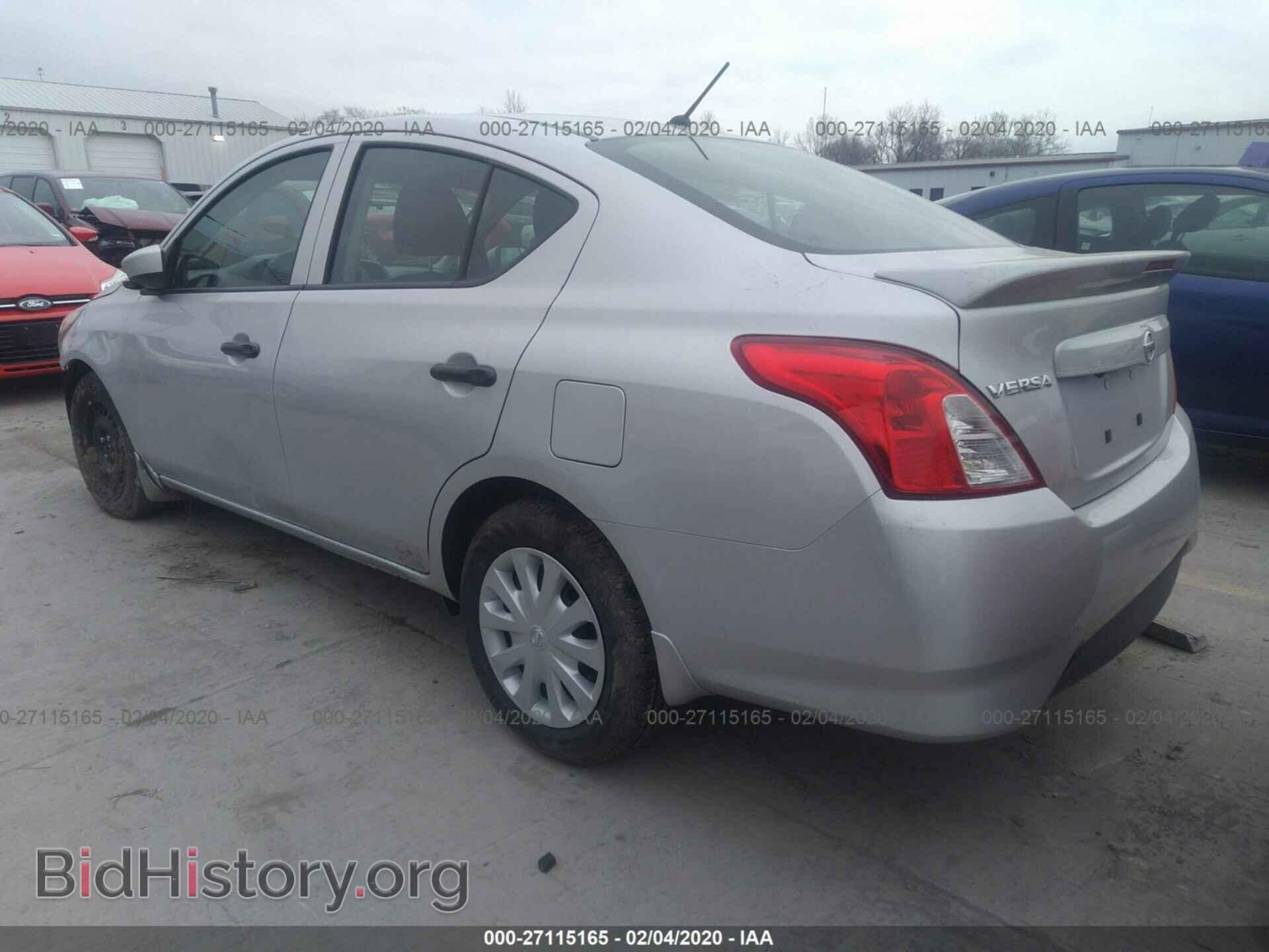 2019 NISSAN VERSA - VIN: 3N1CN7AP1KL830210 - Фото 3
