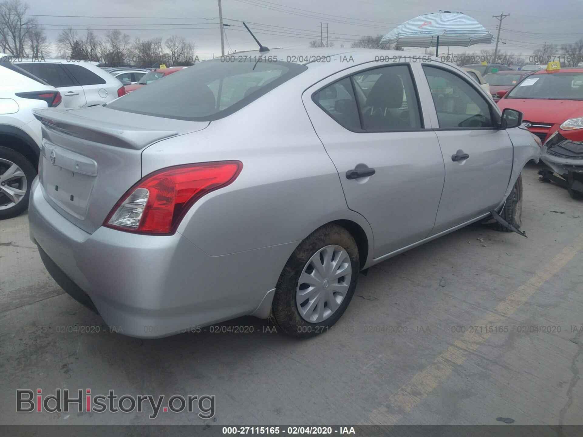 2019 NISSAN VERSA - VIN: 3N1CN7AP1KL830210 - Фото 4