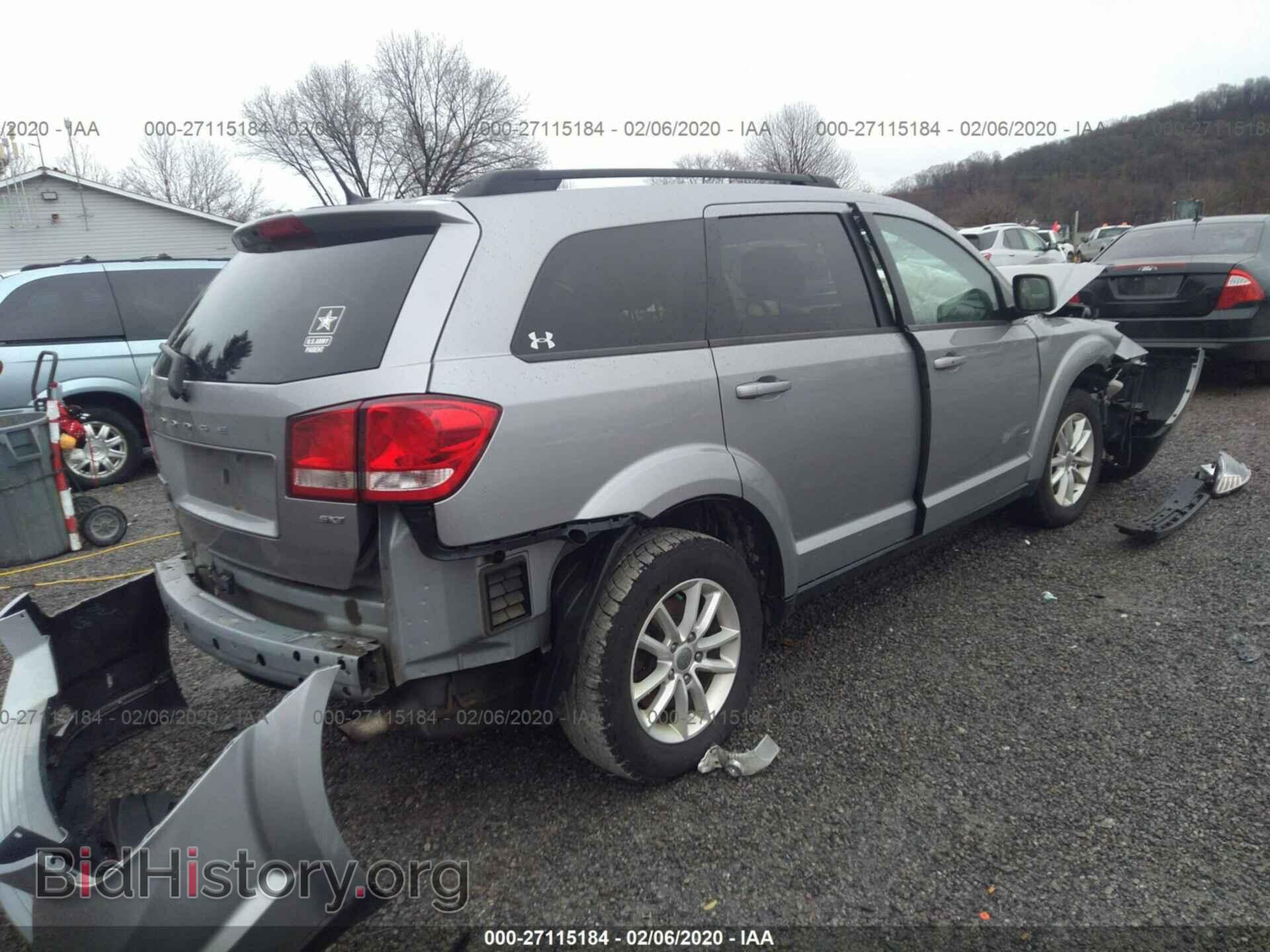 2016 DODGE JOURNEY - VIN: 3C4PDCBB0GT133003 - Фото 4
