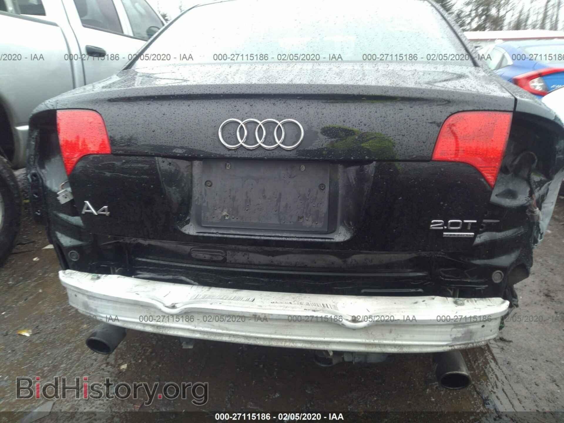 2008 AUDI A4 - VIN: WAUDF78E18A054709 - Фото 6