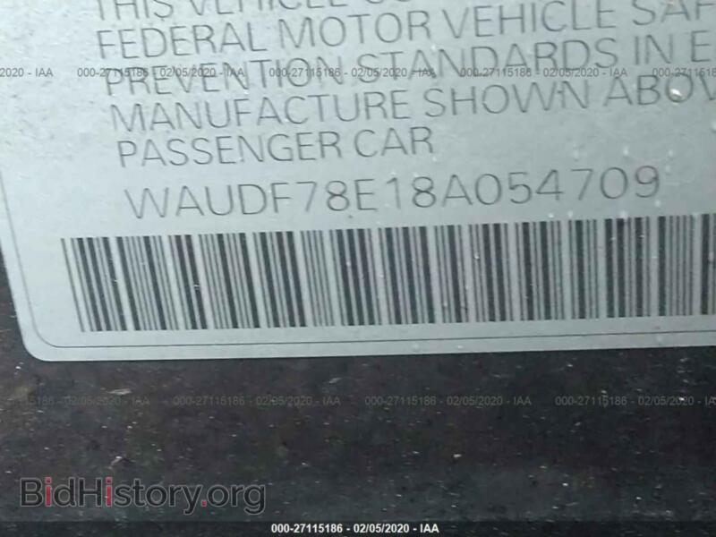 2008 Audi A4 (VIN WAUDF78E18A054709) — фото 9 из 11