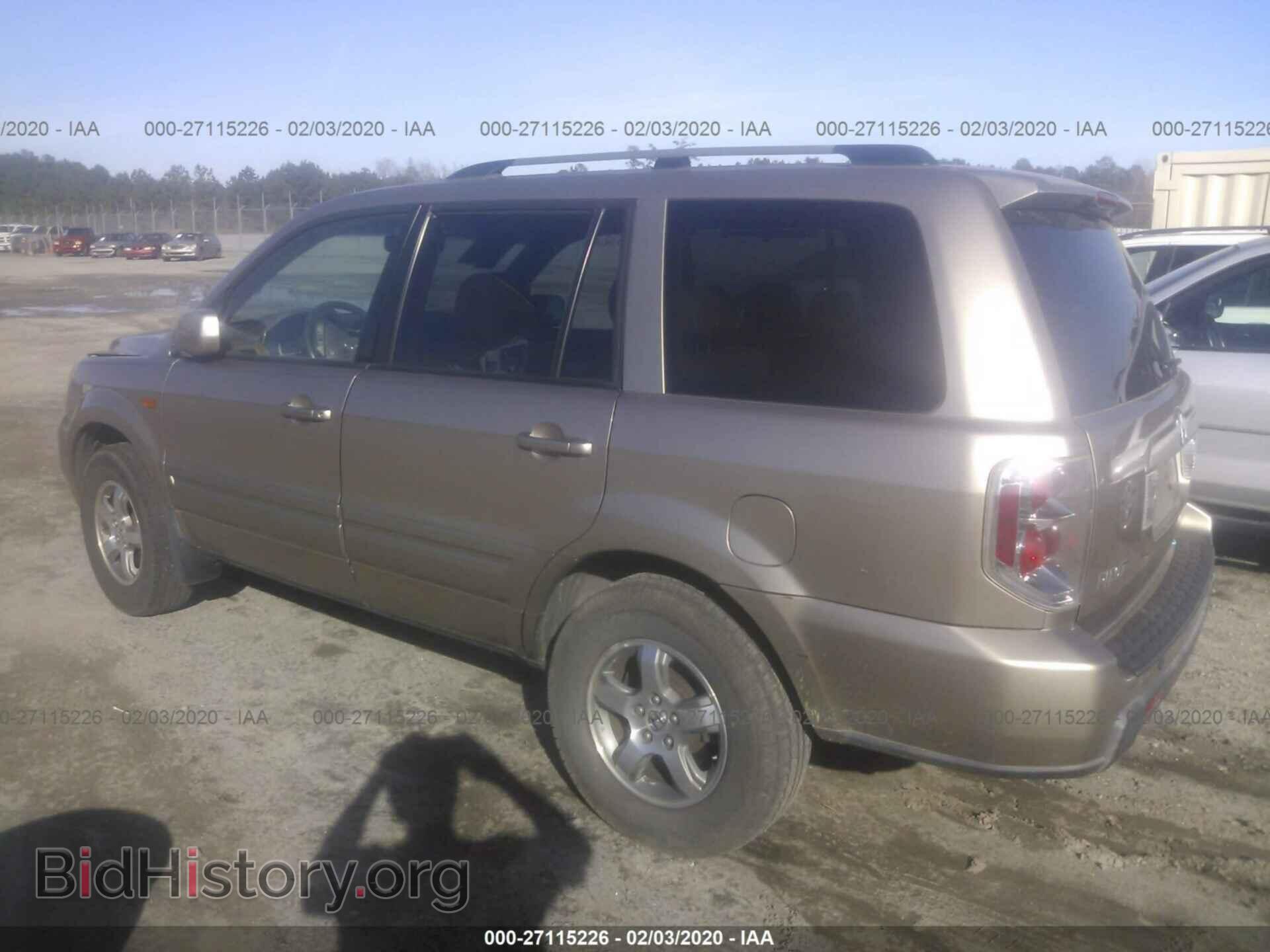 2006 HONDA PILOT - VIN: 5FNYF28646B024463 - Фото 3