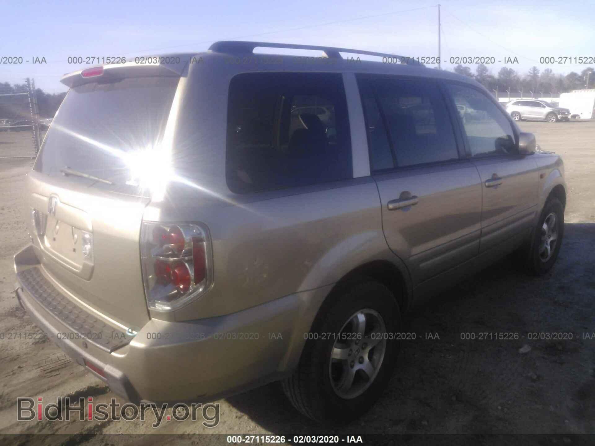 2006 HONDA PILOT - VIN: 5FNYF28646B024463 - Фото 4