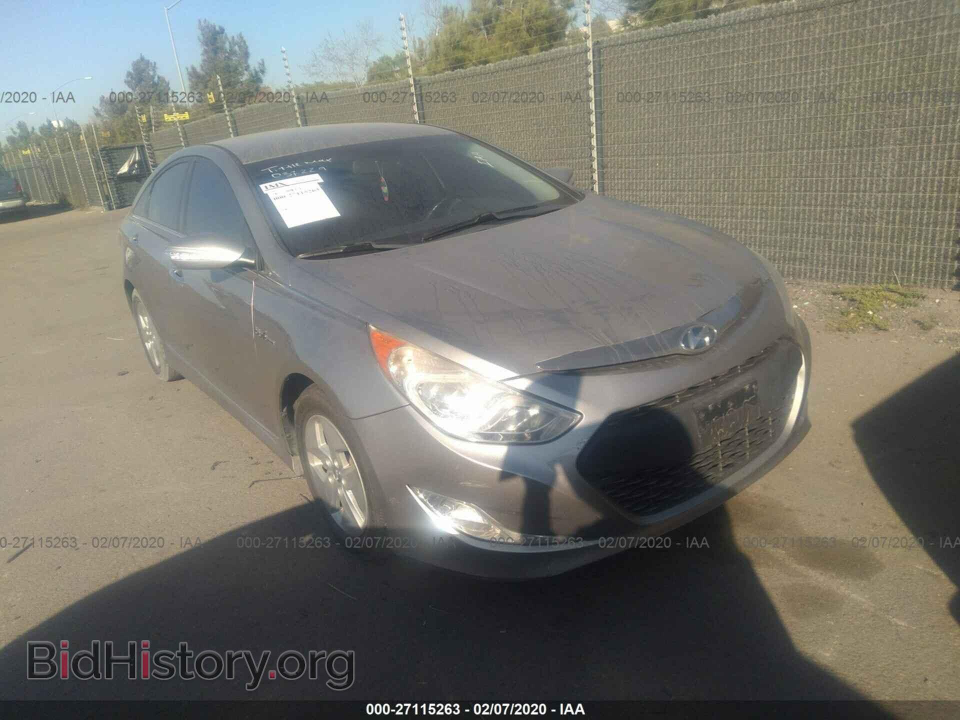 Photo KMHEC4A46CA037229 - HYUNDAI SONATA 2012