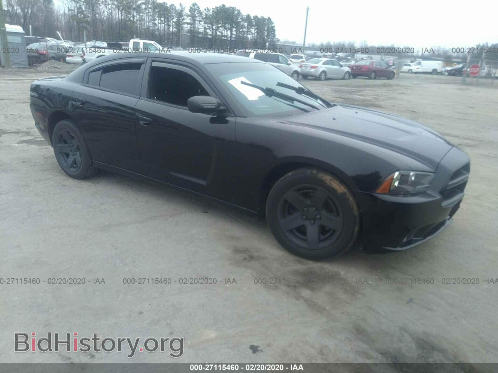 Фотография 2C3CDXAT4DH714920 - DODGE CHARGER 2013